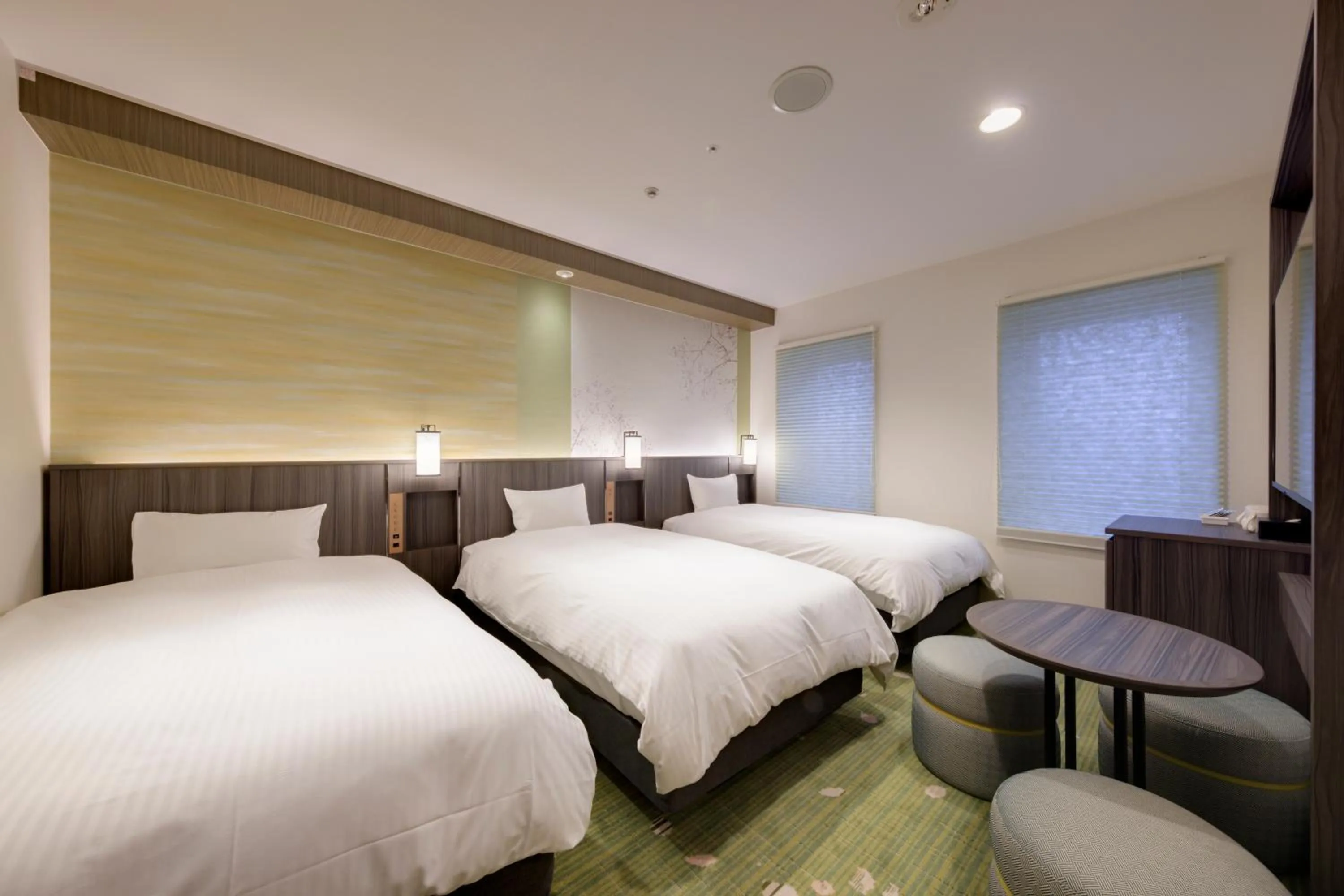 Bed in Miyako City Kintetsu Kyoto Station