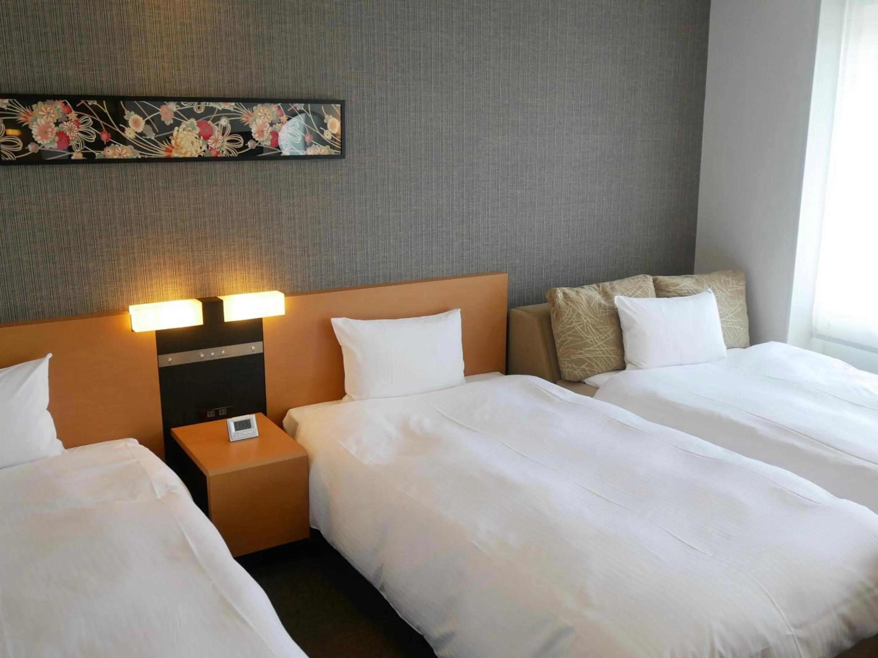 Bed in Miyako City Kintetsu Kyoto Station