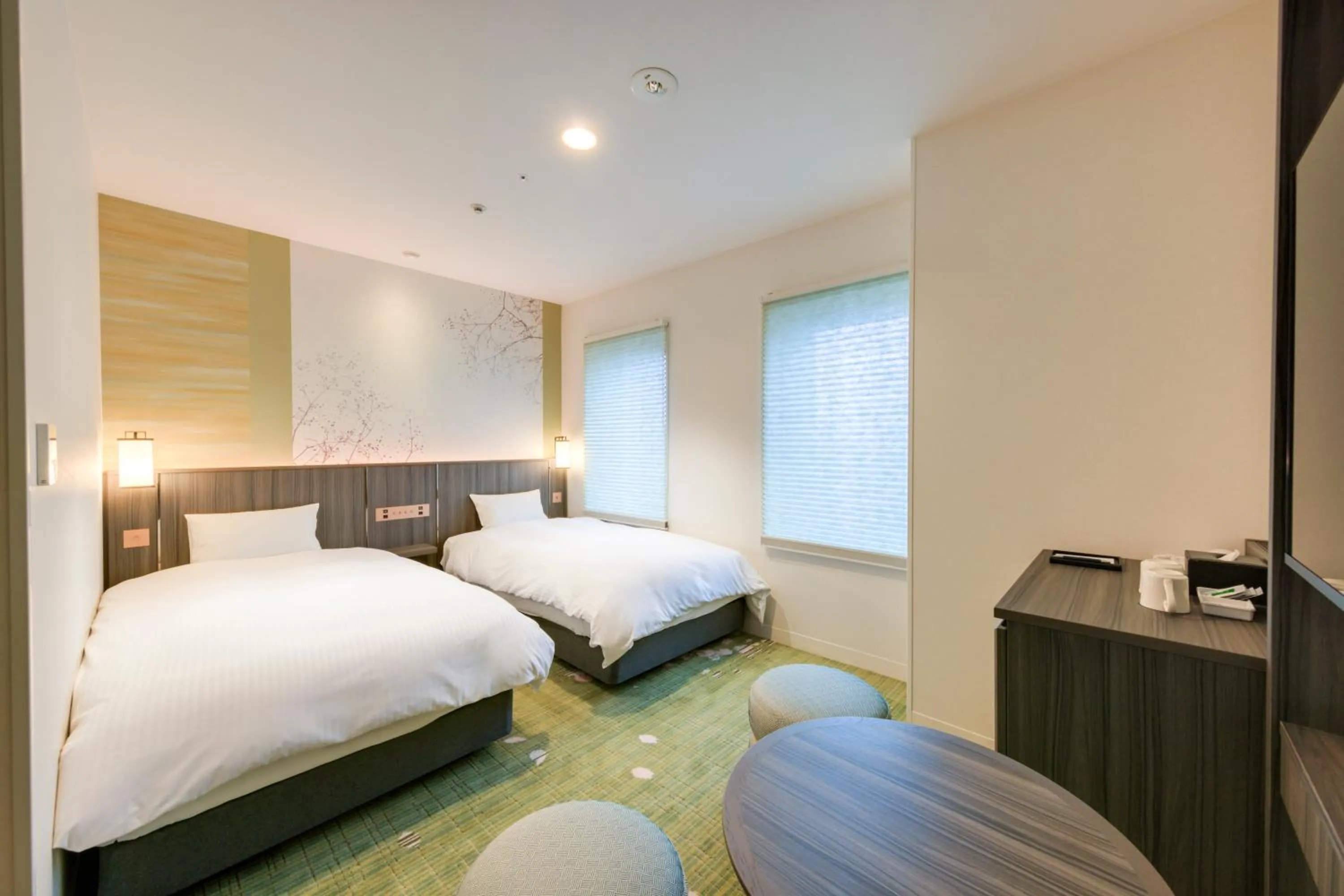 Bed in Miyako City Kintetsu Kyoto Station