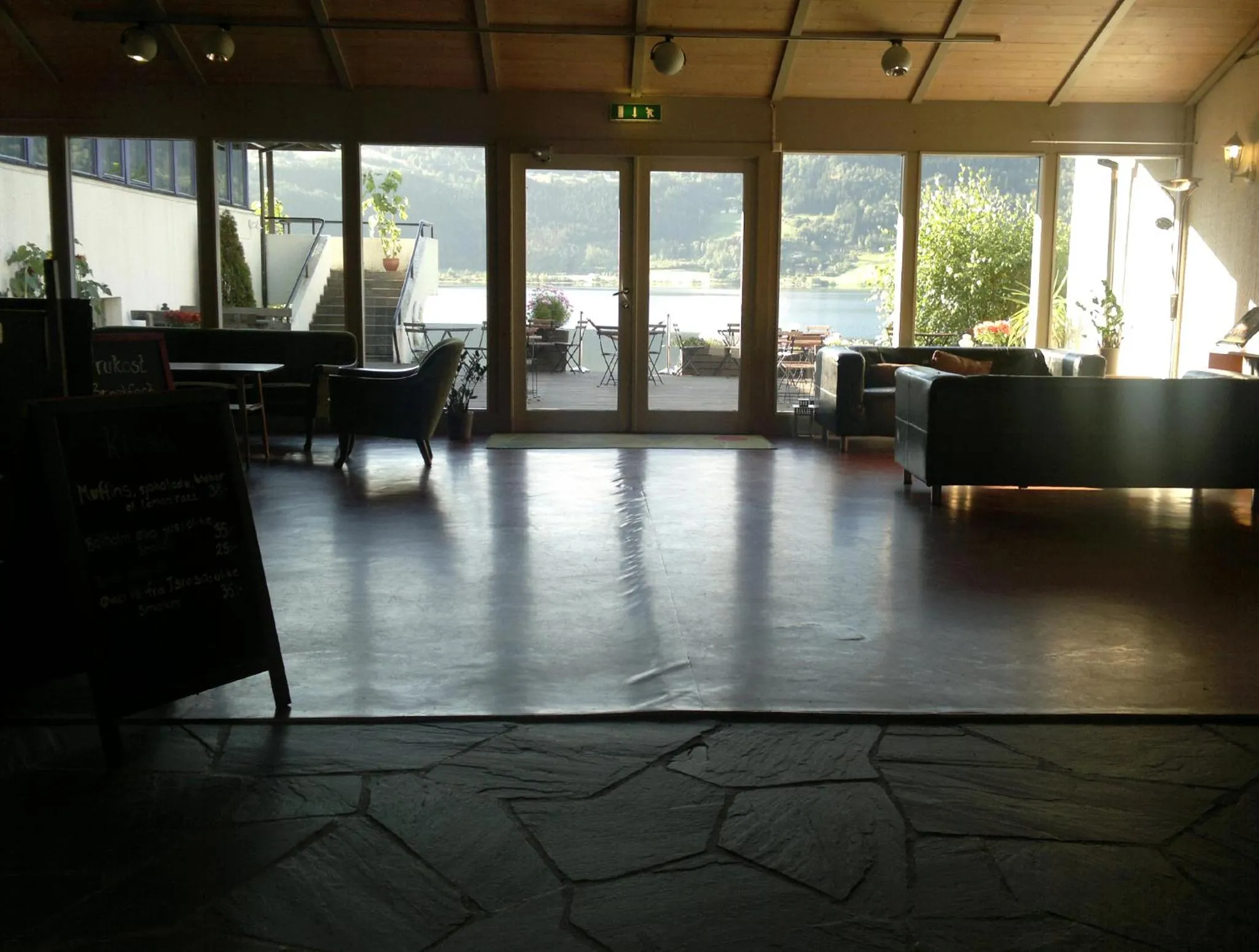 Lobby or reception in Voss Vandrarheim Hostel