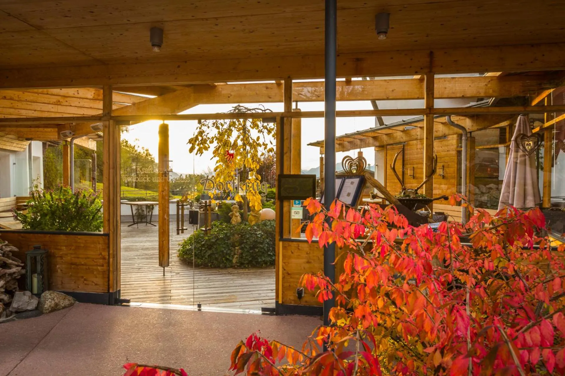 Restaurant/places to eat in s'Hoamatl Dorfkrug Appartements