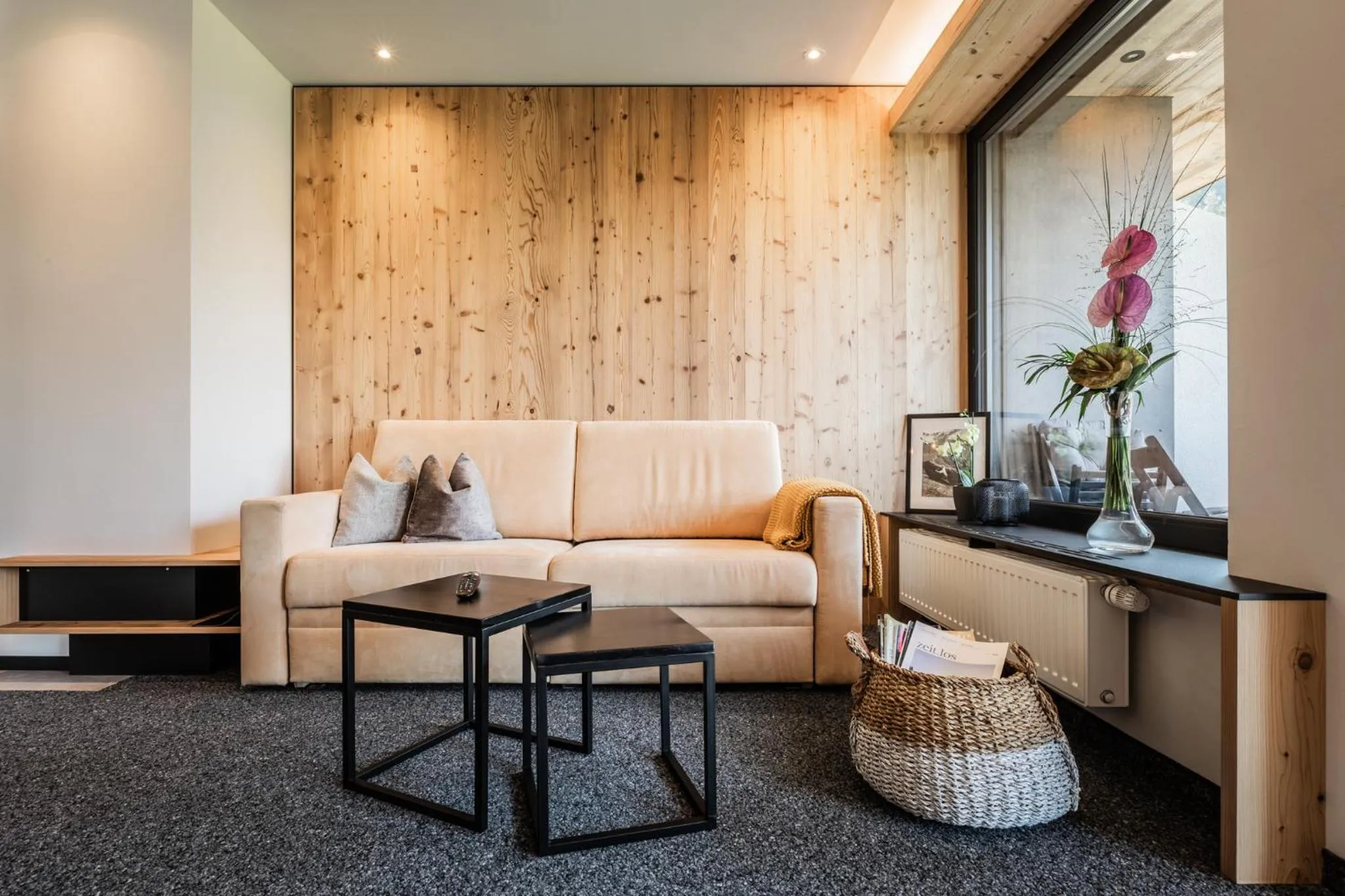 Living room in s'Hoamatl Dorfkrug Appartements