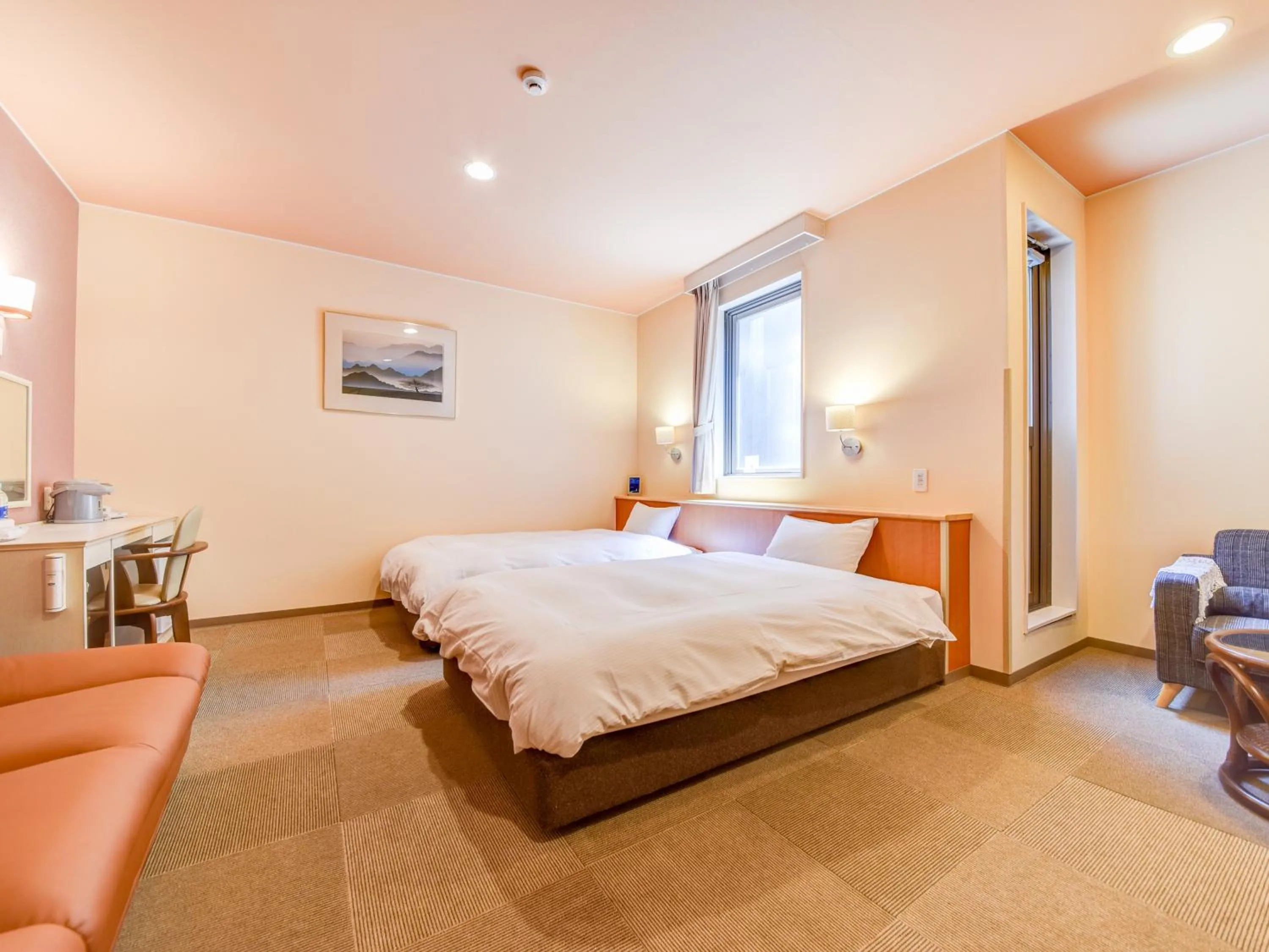 Bed in Hotel Belleforet