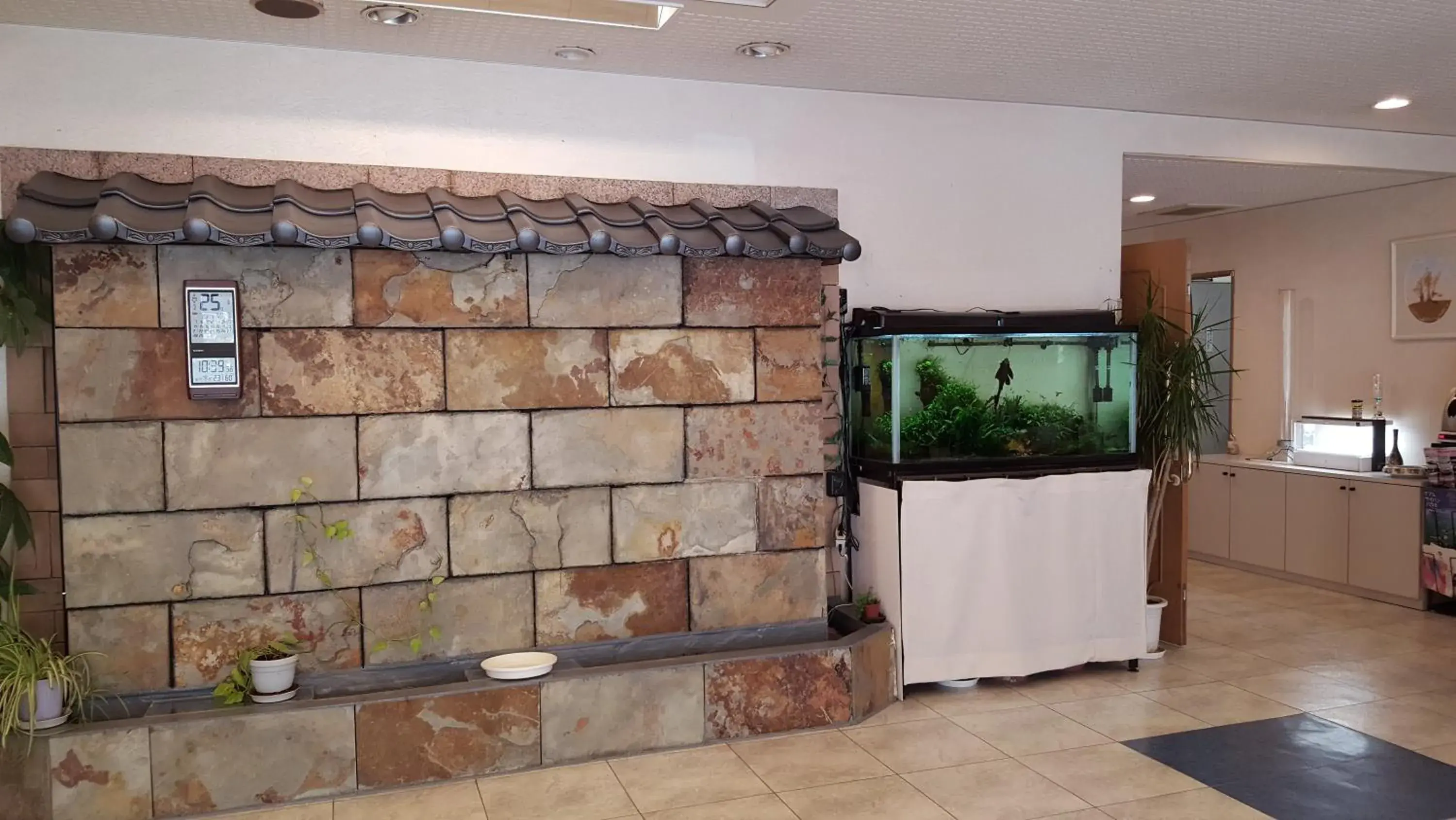 Lobby or reception in Hotel Belleforet Lobby or reception in Hotel Belleforet