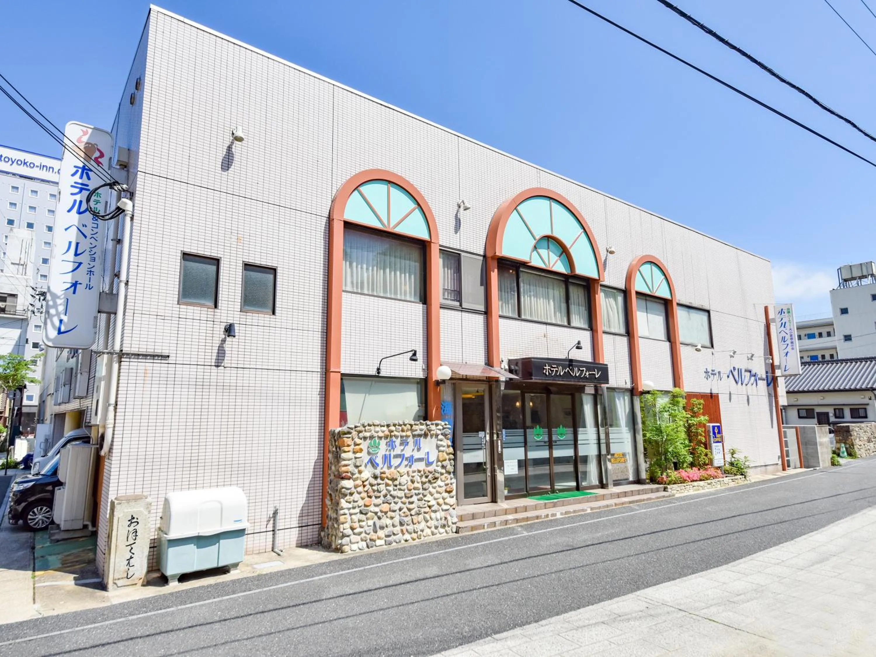 Facade/entrance in Hotel Belleforet