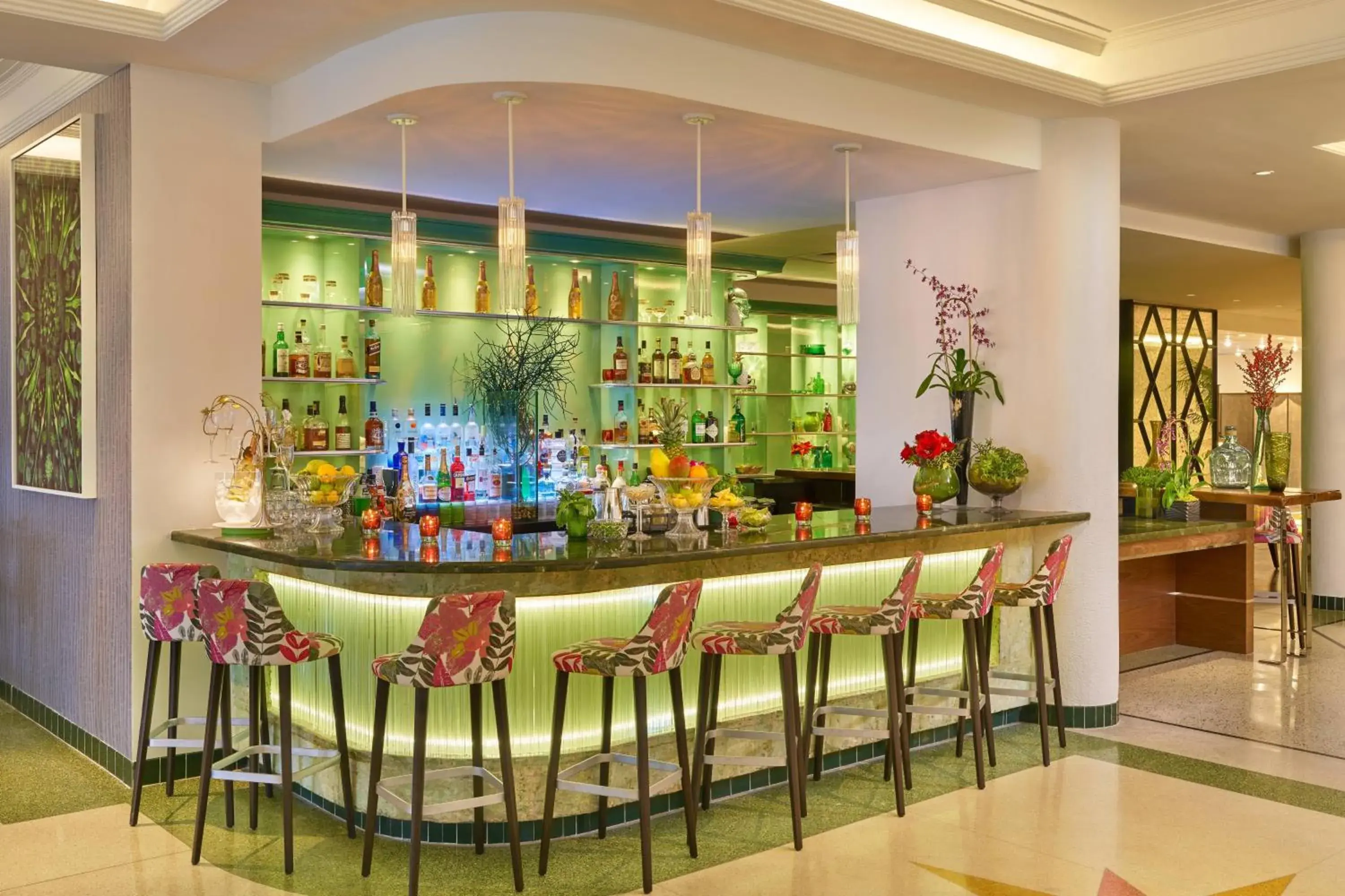 Lounge or bar in Royal Palm South Beach Miami, a Tribute Portfolio Resort Lounge or bar in Royal Palm South Beach Miami, a Tribute Portfolio Resort