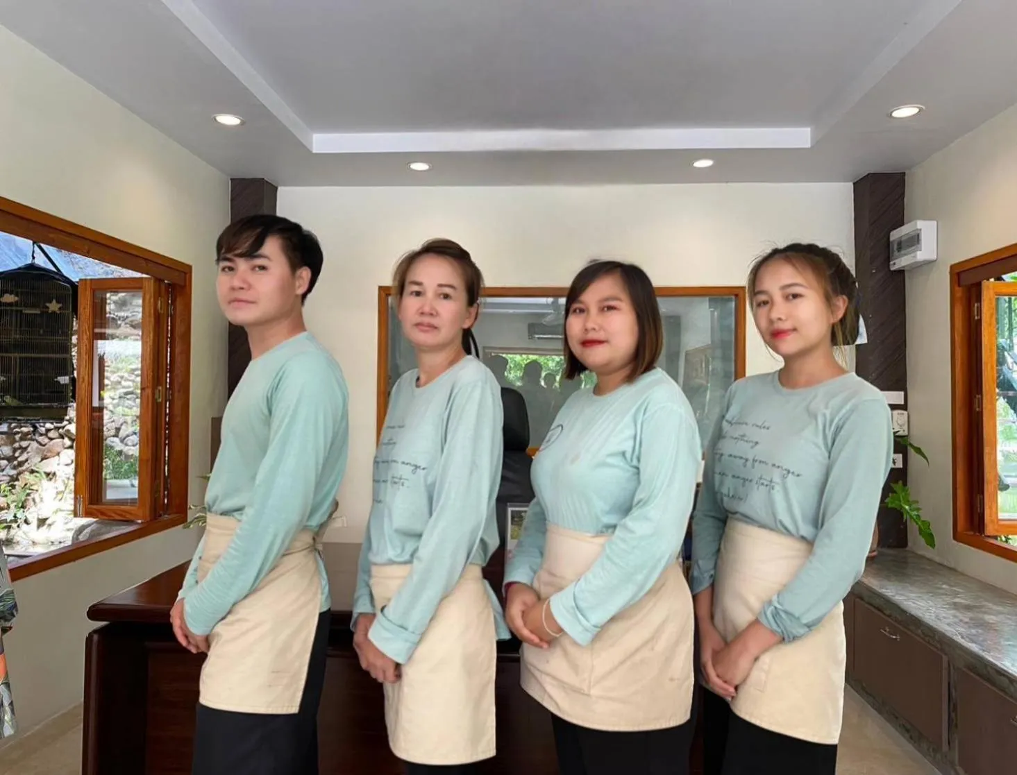 Staff in Villa Panalai