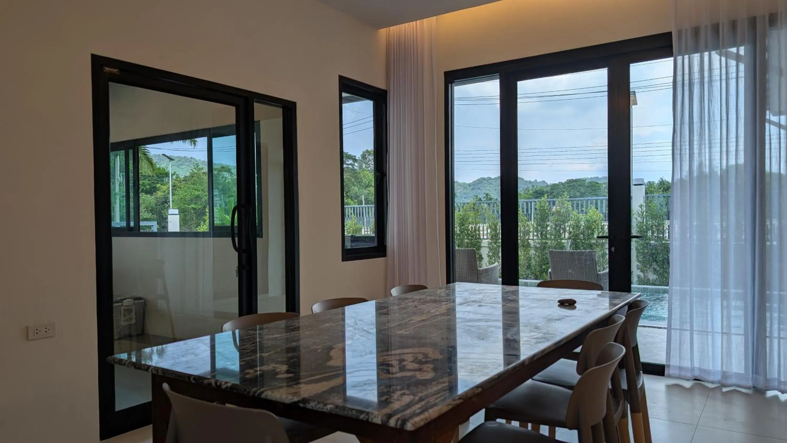 Dinner in Villa Panalai