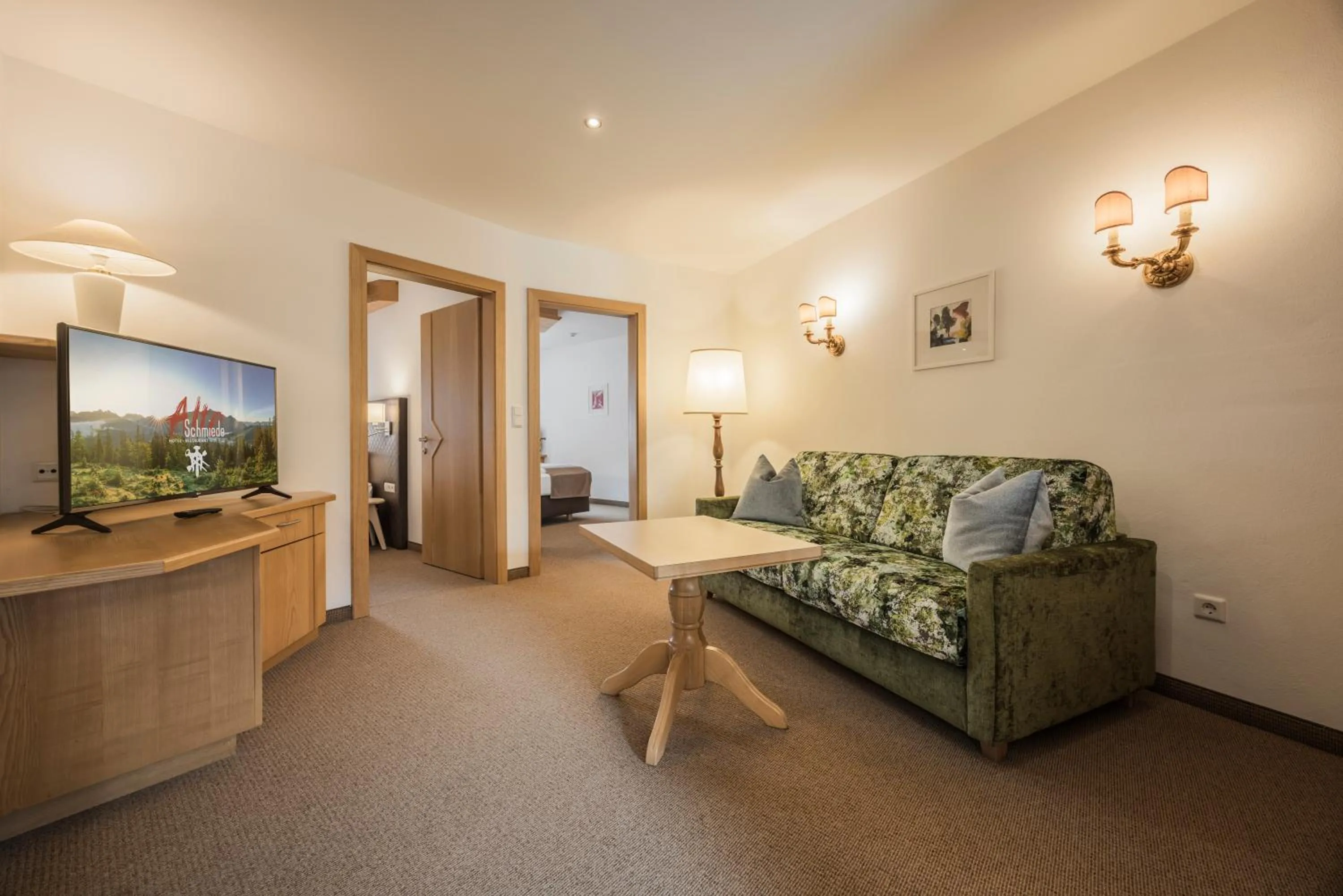 Living room in Alte Schmiede Hiltpolt