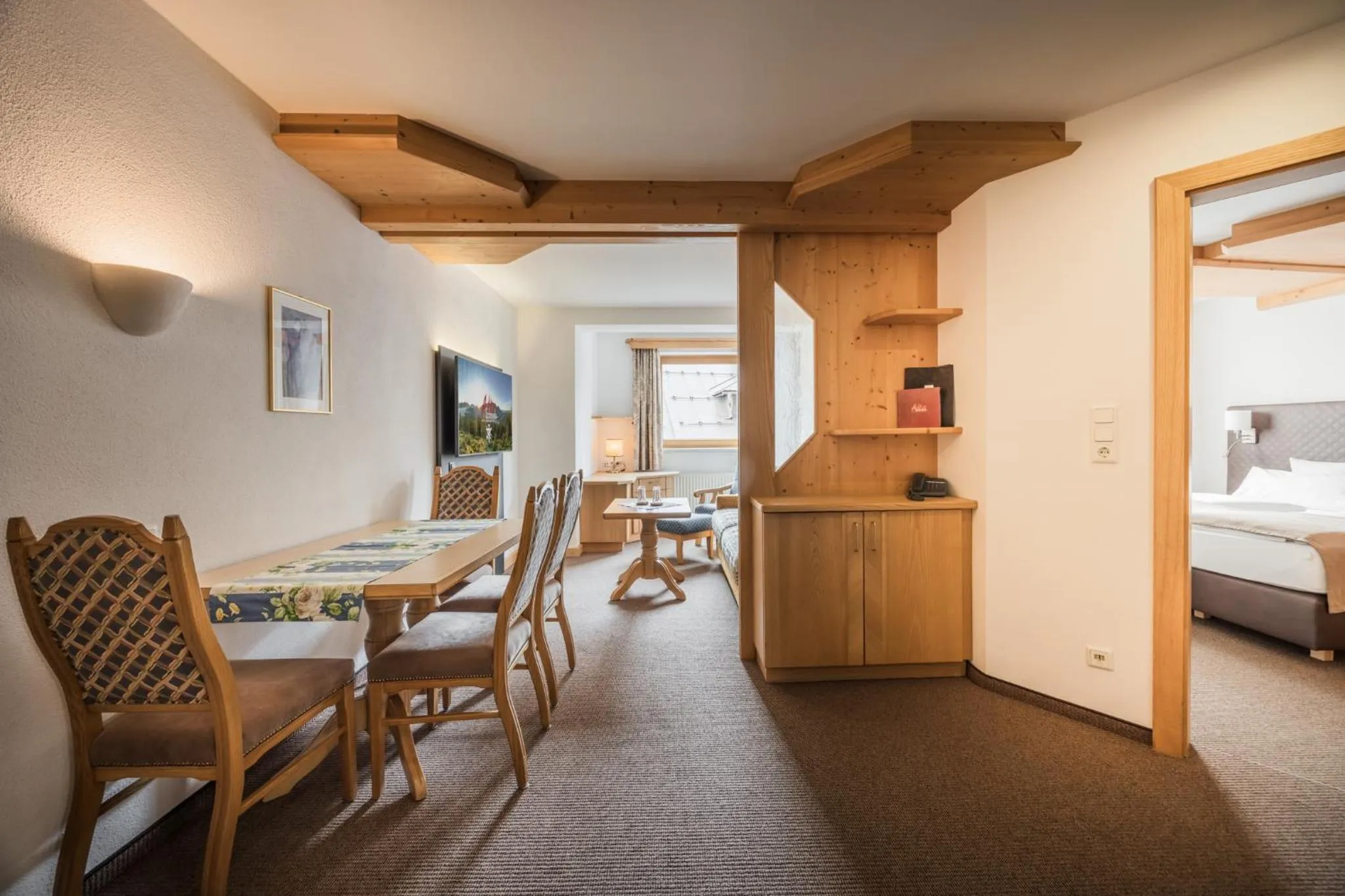 Living room, Bed in Alte Schmiede Hiltpolt