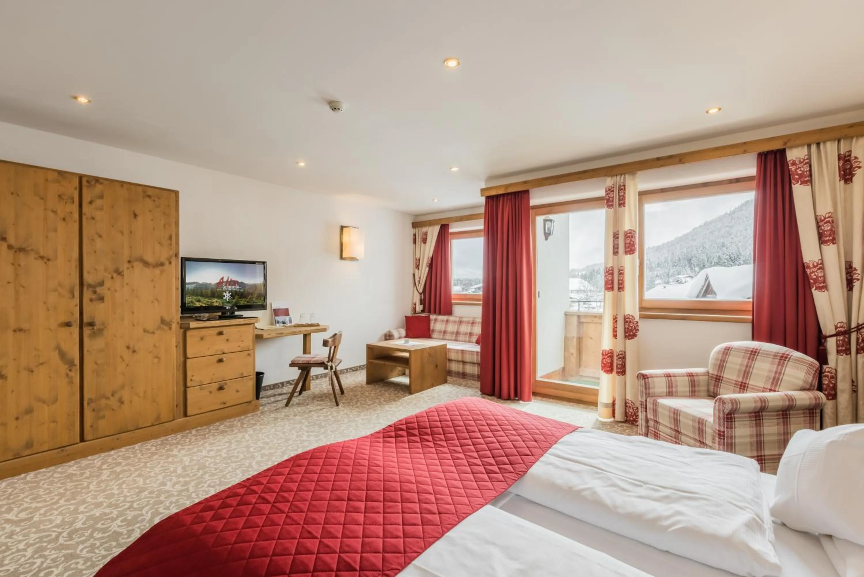 Photo of the whole room, Bed in Alte Schmiede Hiltpolt