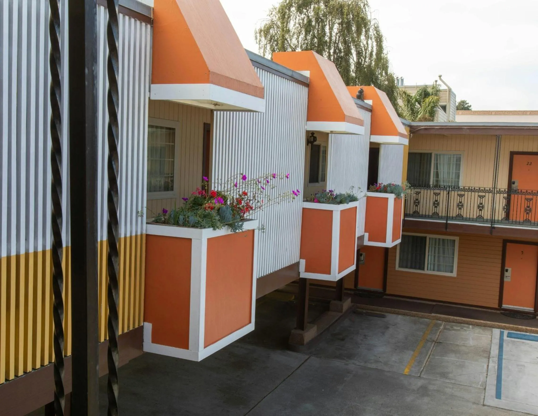 Balcony/Terrace in Pacific Heights Inn