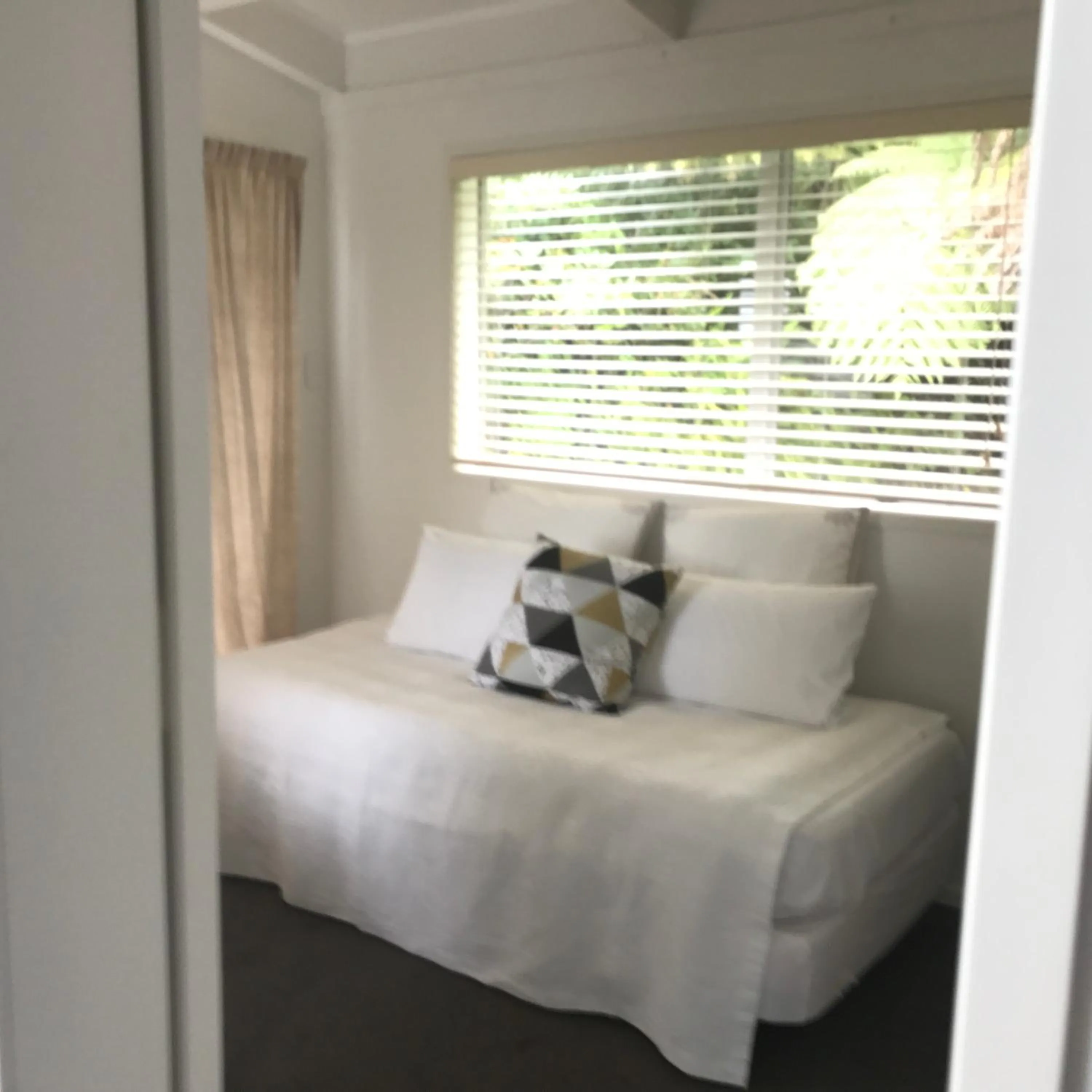 Bed in Ratanui Villas