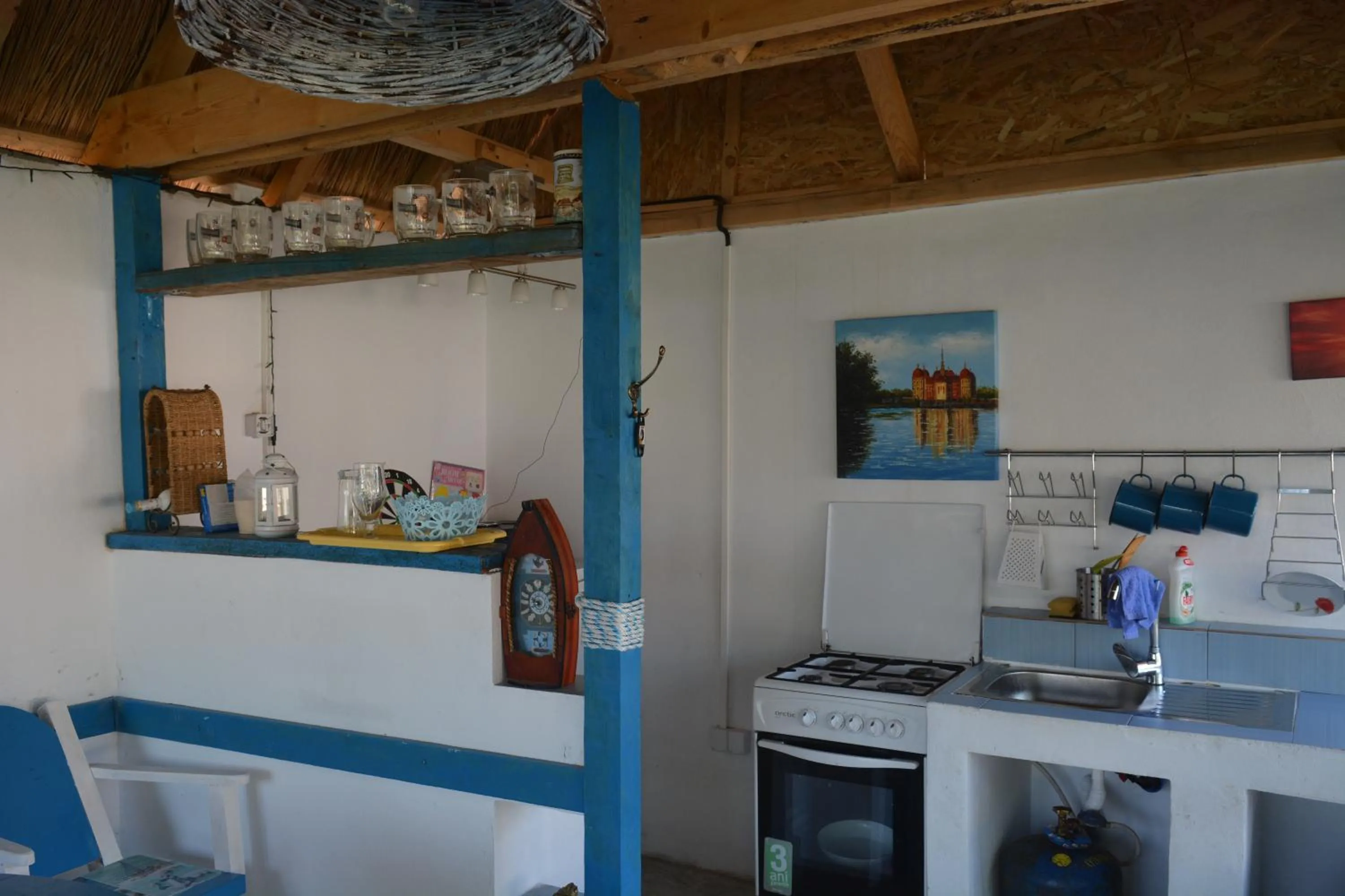 BBQ facilities in Sailors Guest House Jurilovca