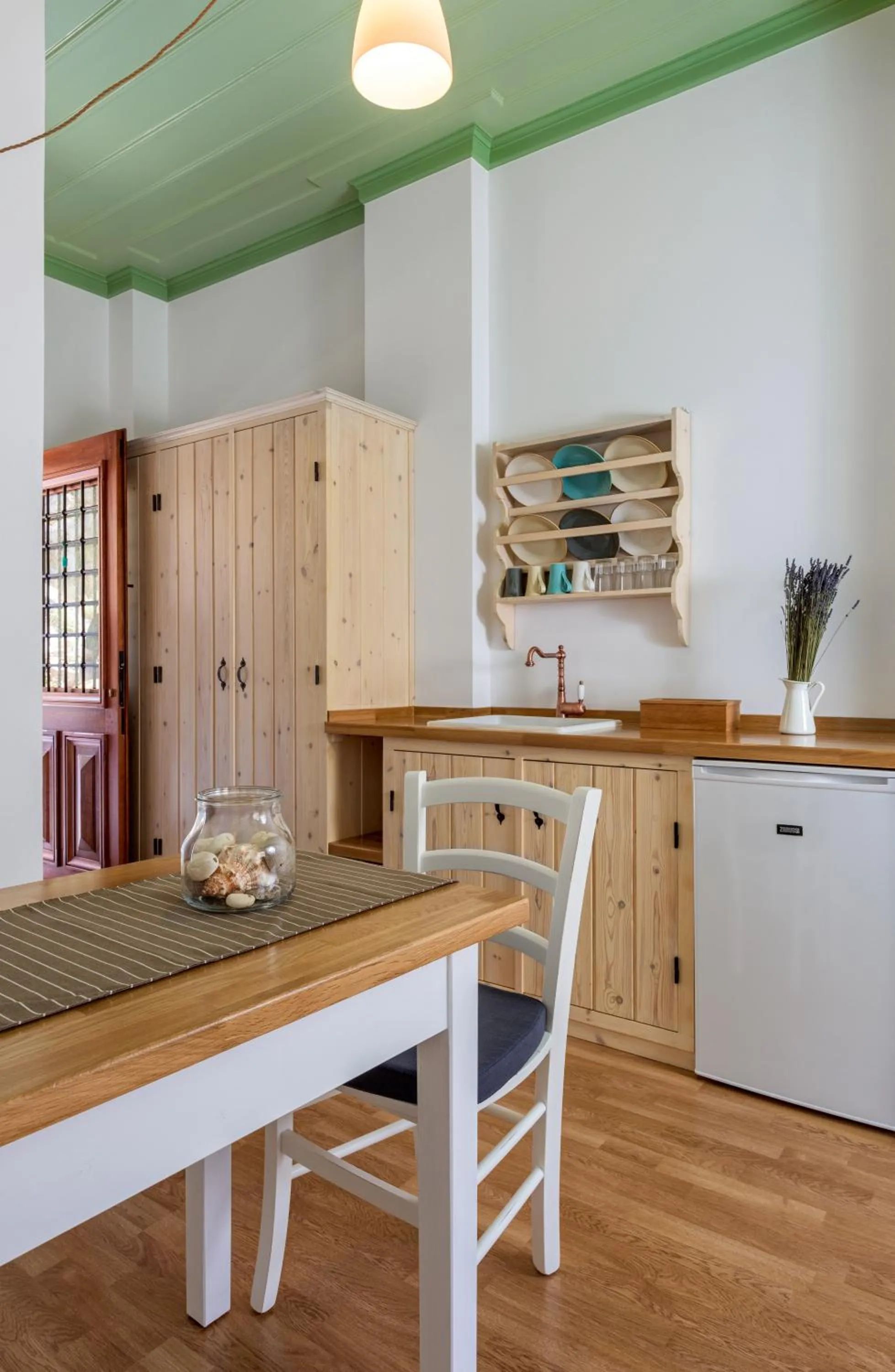 Kitchen or kitchenette in Asymi Residences