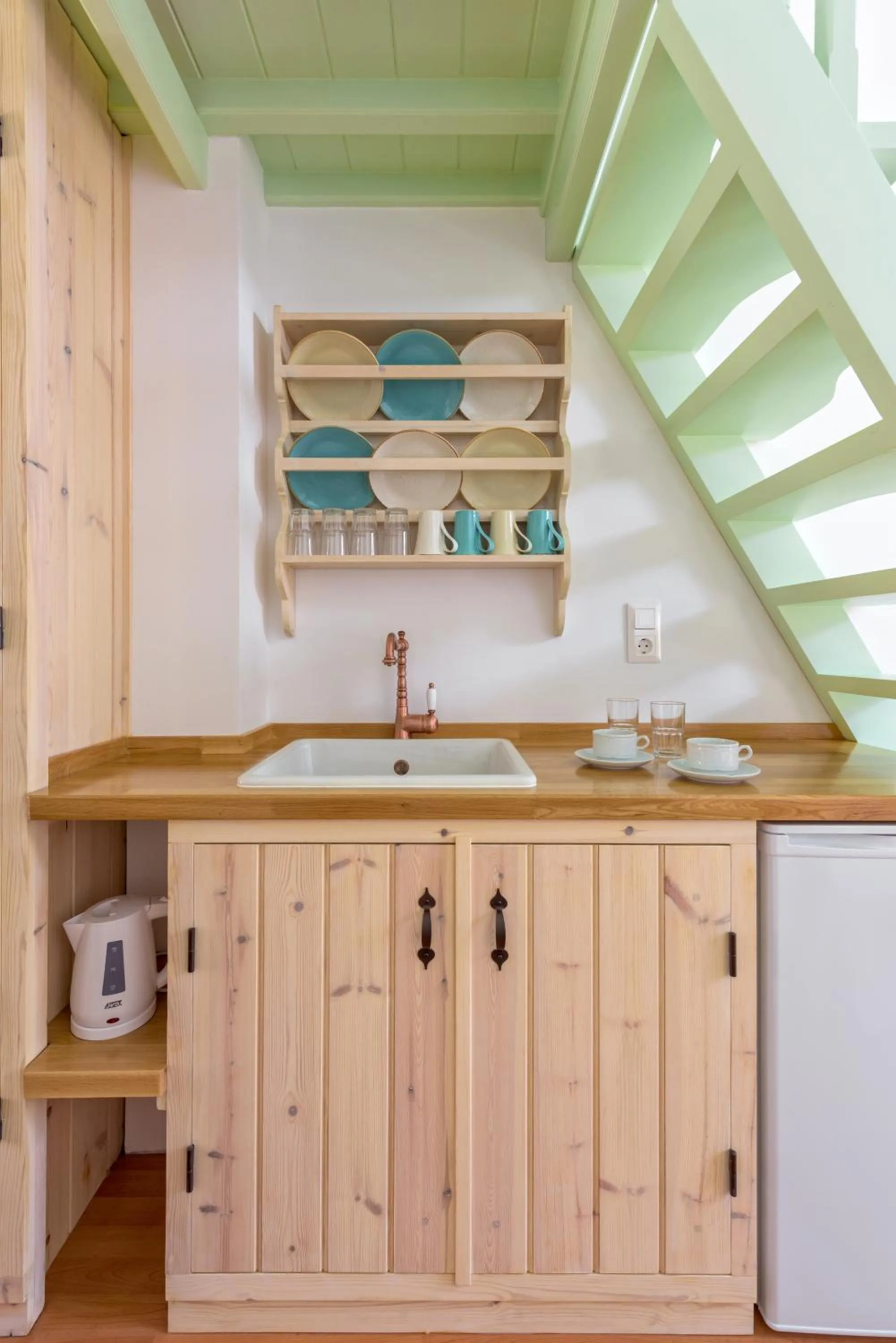 Kitchen or kitchenette in Asymi Residences