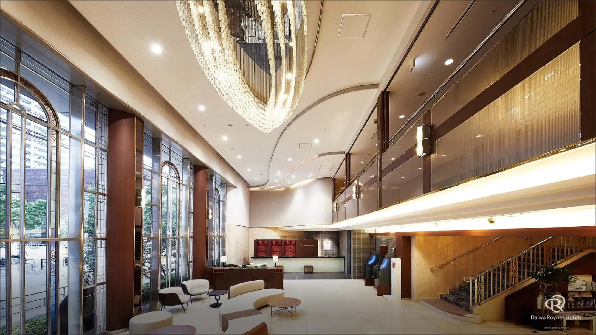 Lobby or reception in Daiwa Roynet Hotel Osaka Yotsubashi