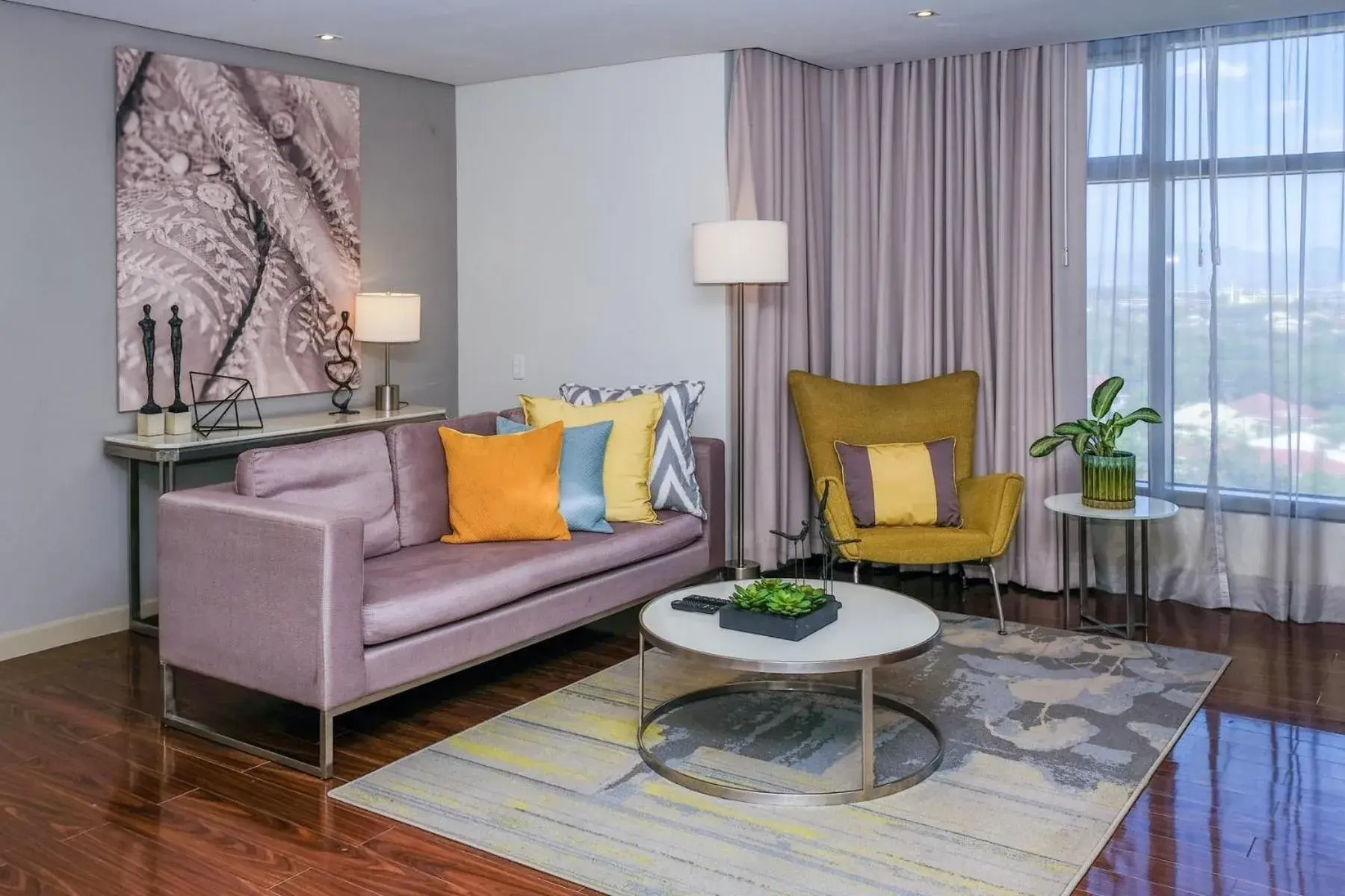 Living room in Citadines Millennium Ortigas Manila Living room in Citadines Millennium Ortigas Manila