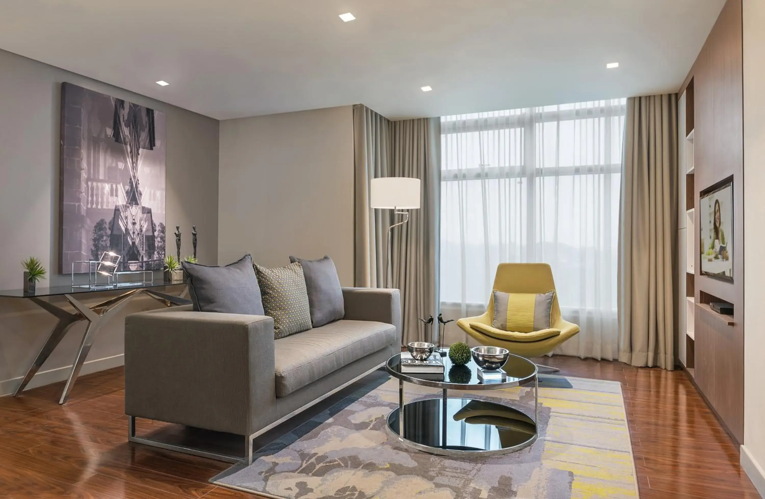 Living room in Citadines Millennium Ortigas Manila Living room in Citadines Millennium Ortigas Manila