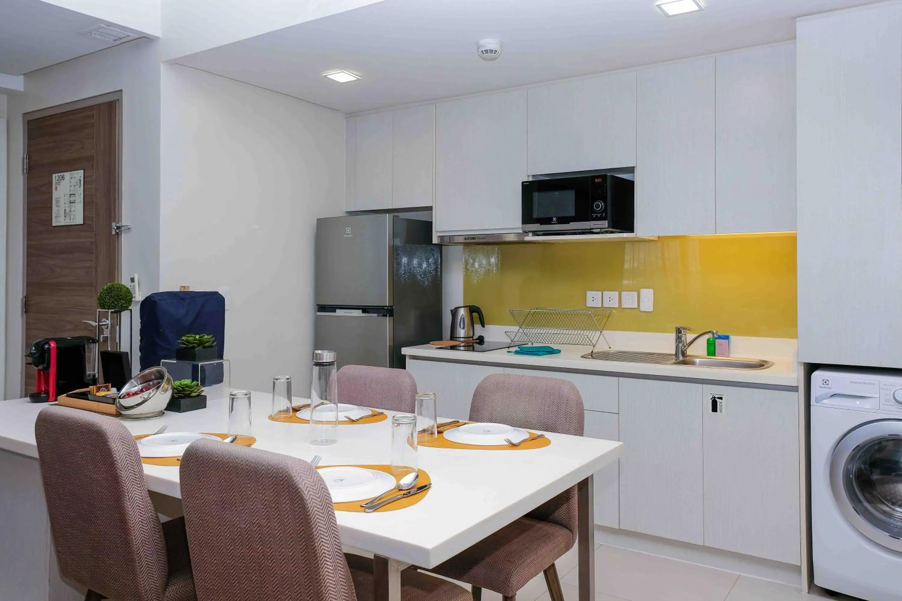 Kitchen or kitchenette in Citadines Millennium Ortigas Manila