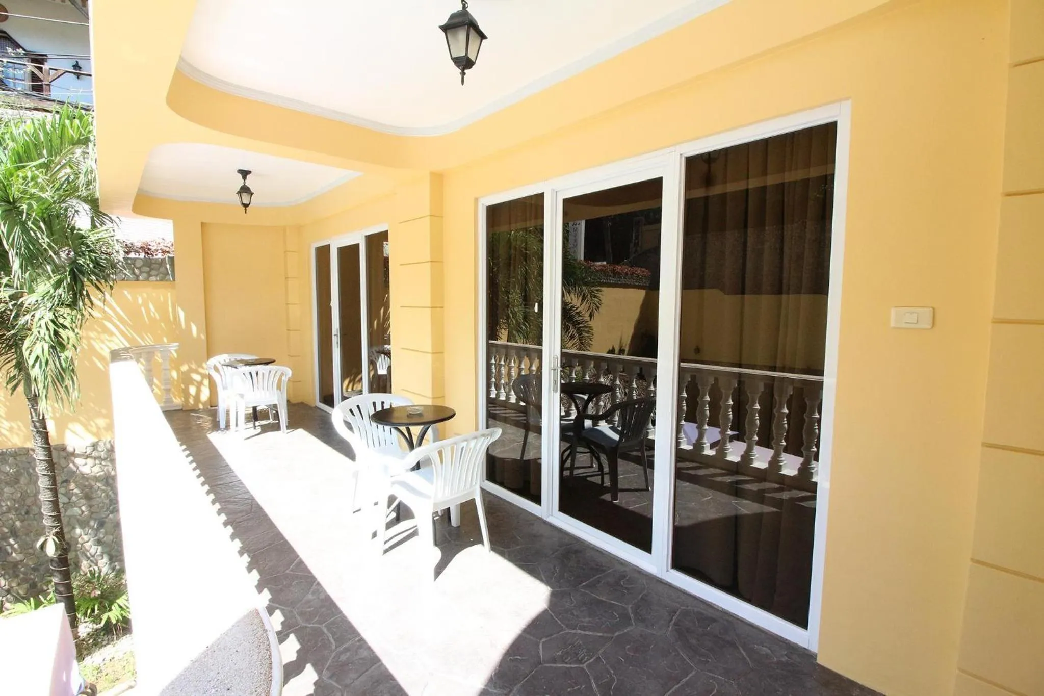 Balcony/Terrace in Mermaid Resort and Dive Center
