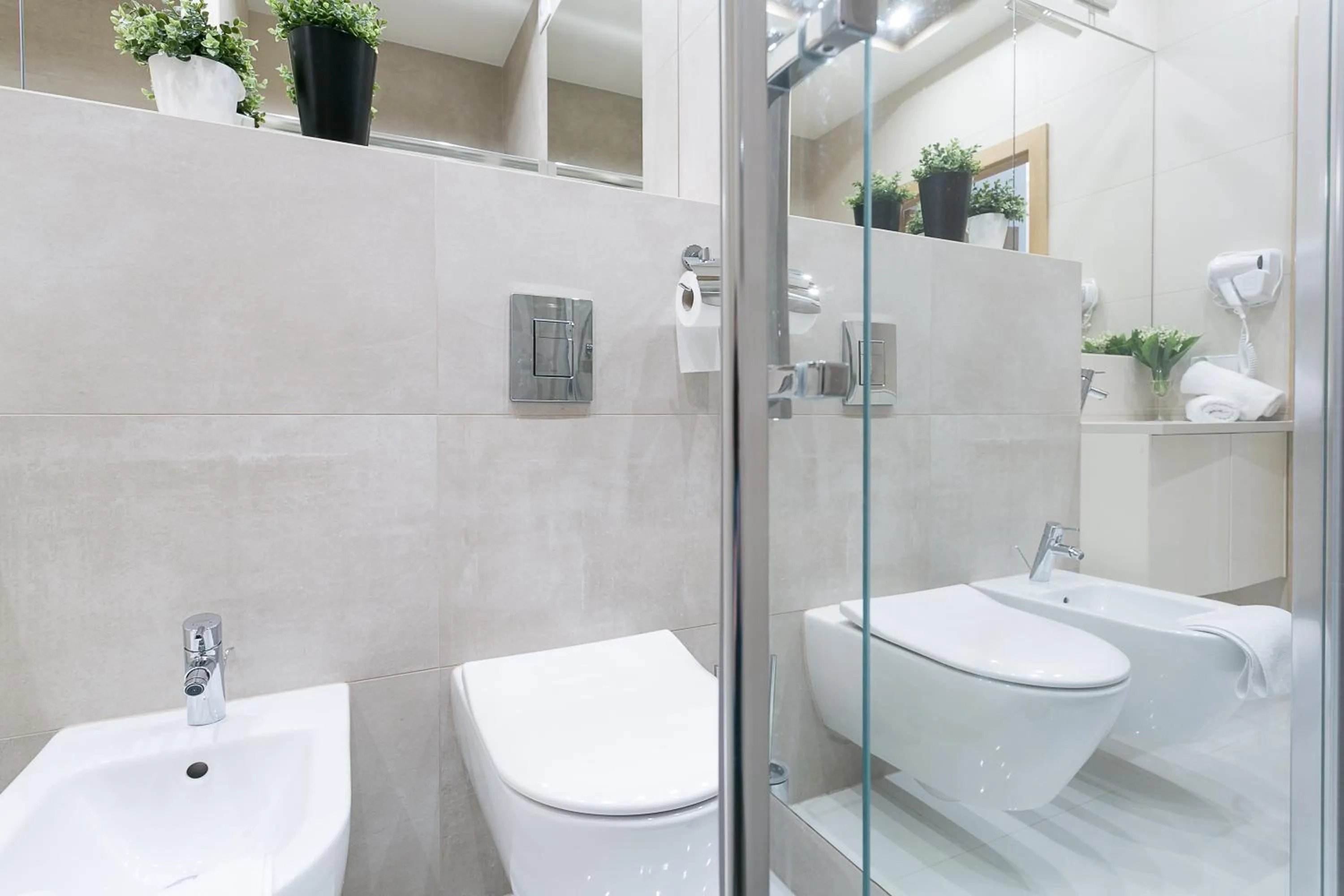 Bathroom in Giewont Krupówki SPA