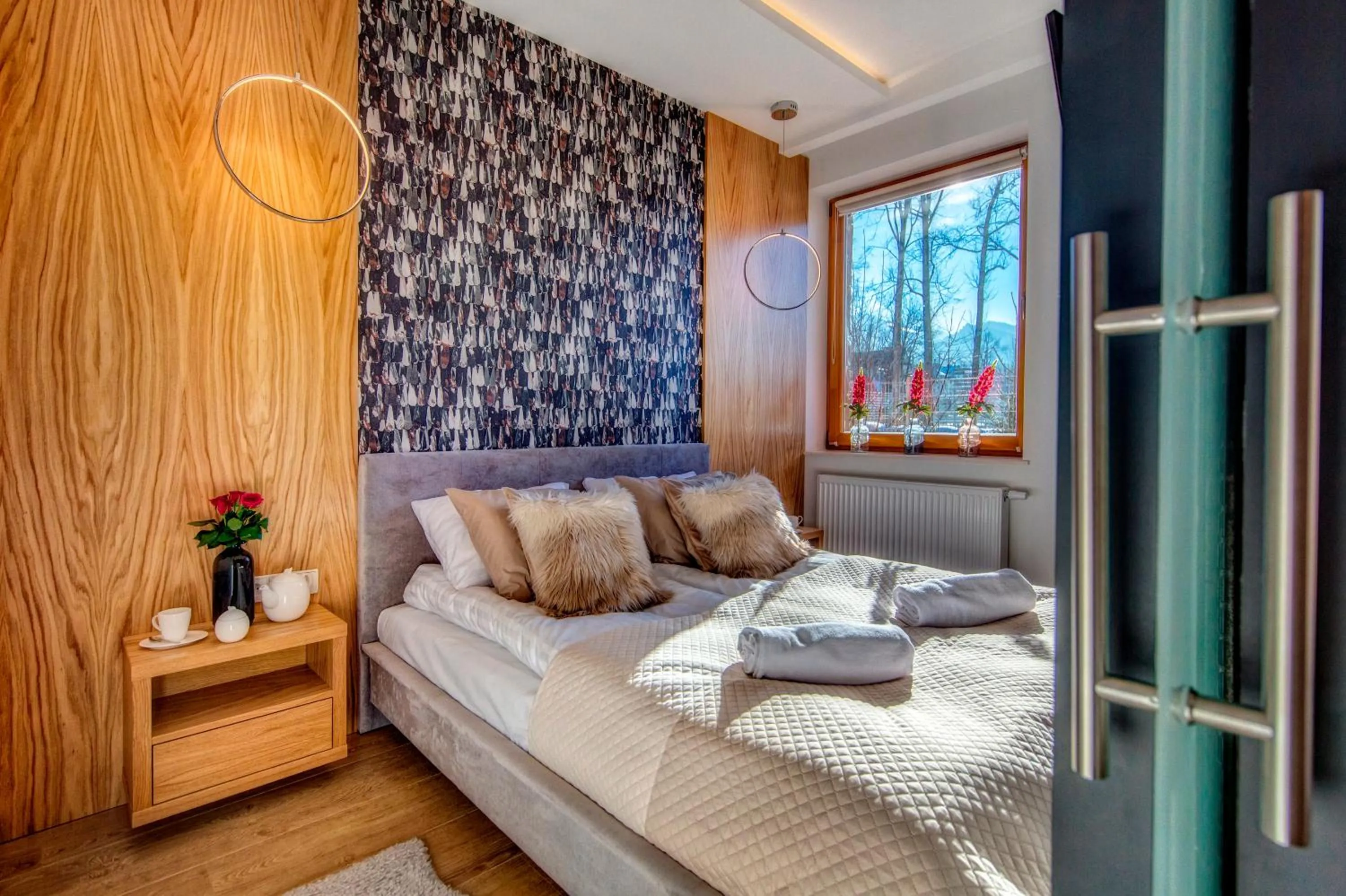 Bedroom, Bed in Giewont Krupówki SPA