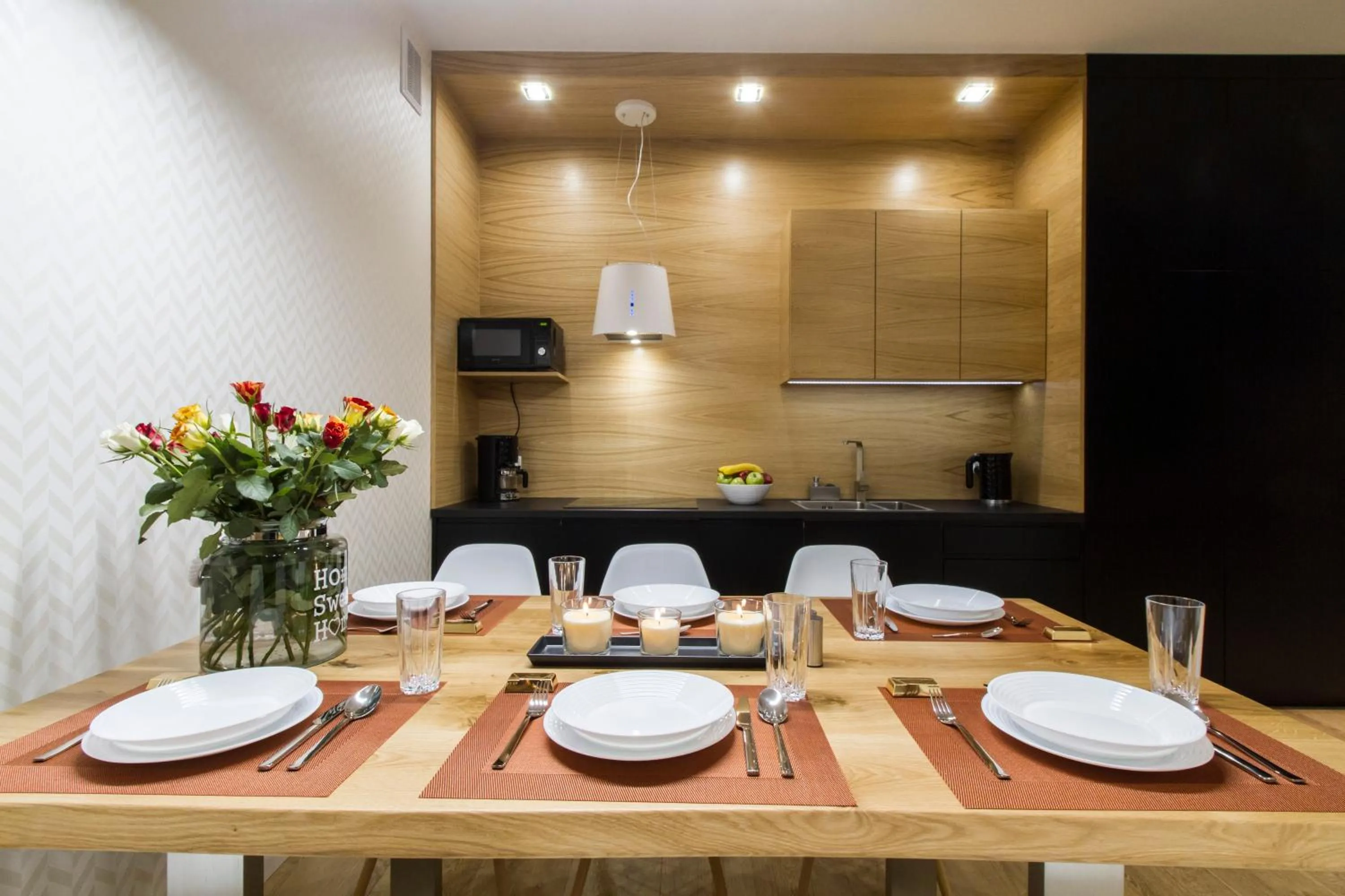 Kitchen or kitchenette in Giewont Krupówki SPA