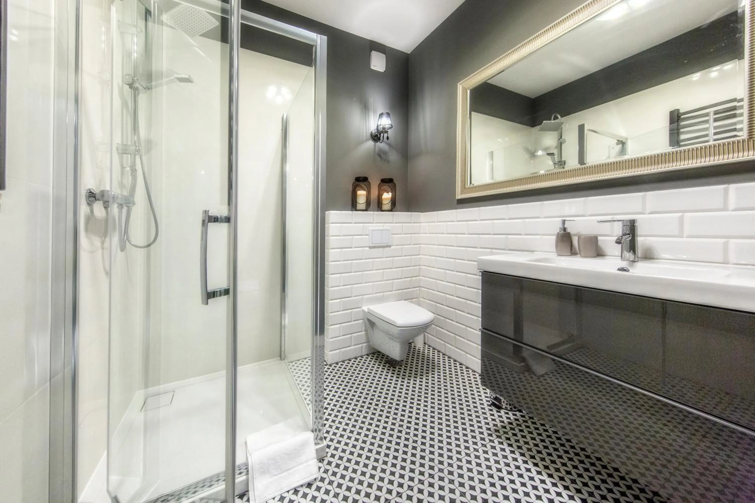 Bathroom in Giewont Krupówki SPA