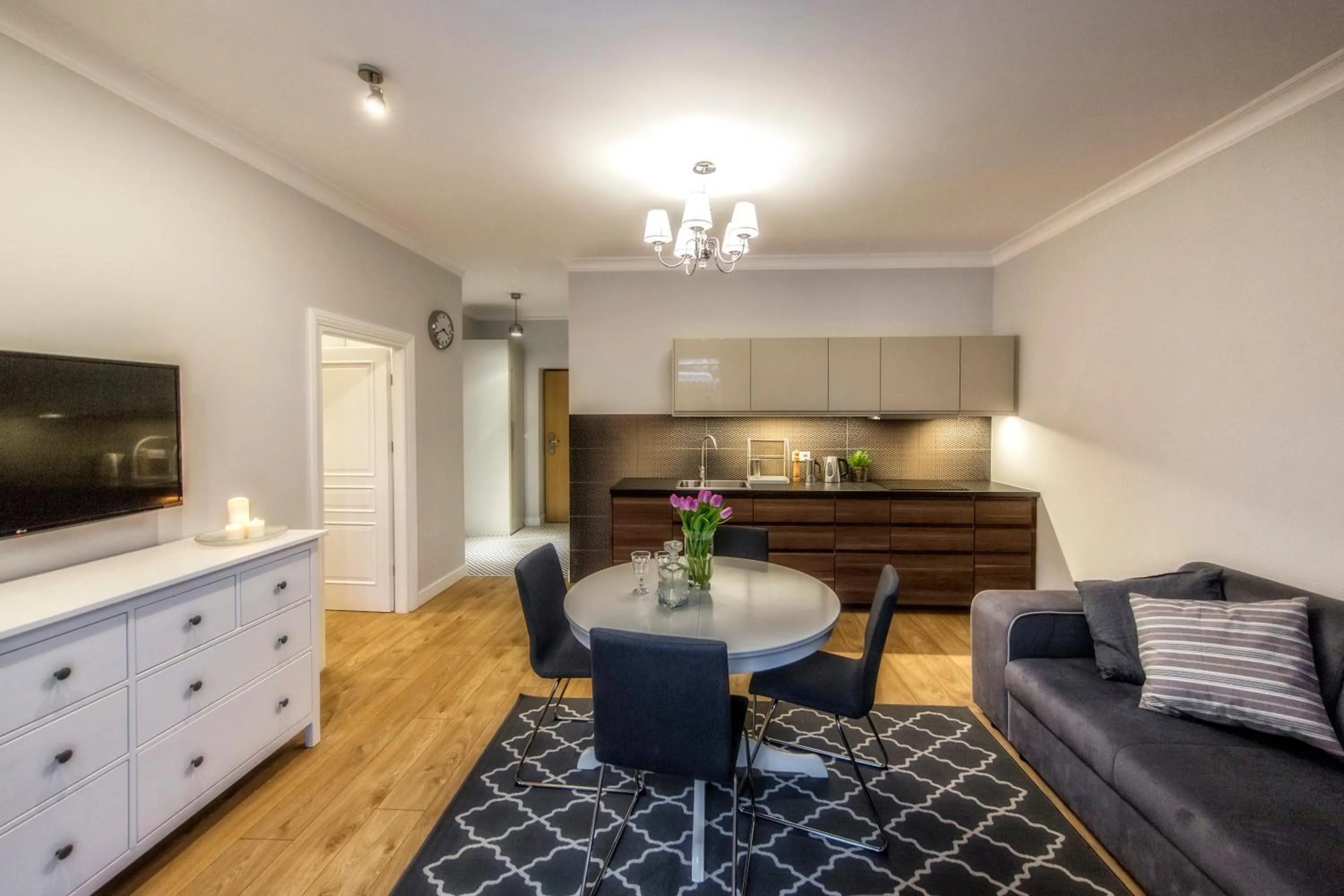 Living room in Giewont Krupówki SPA