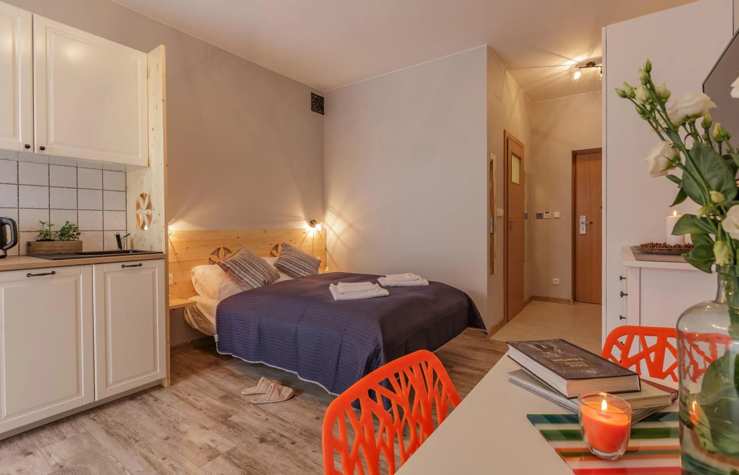 Decorative detail, Bed in Giewont Krupówki SPA