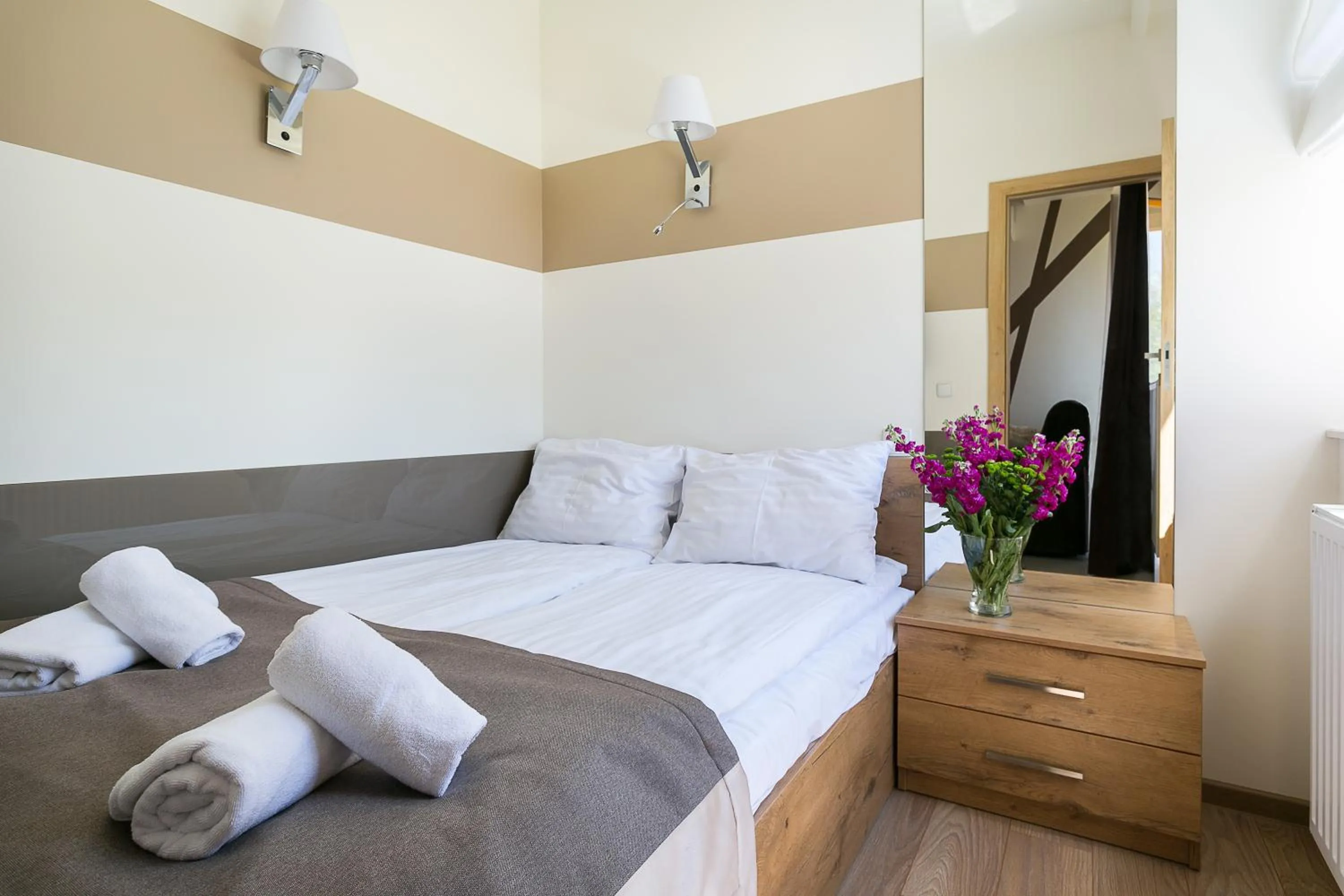 Bedroom, Bed in Giewont Krupówki SPA