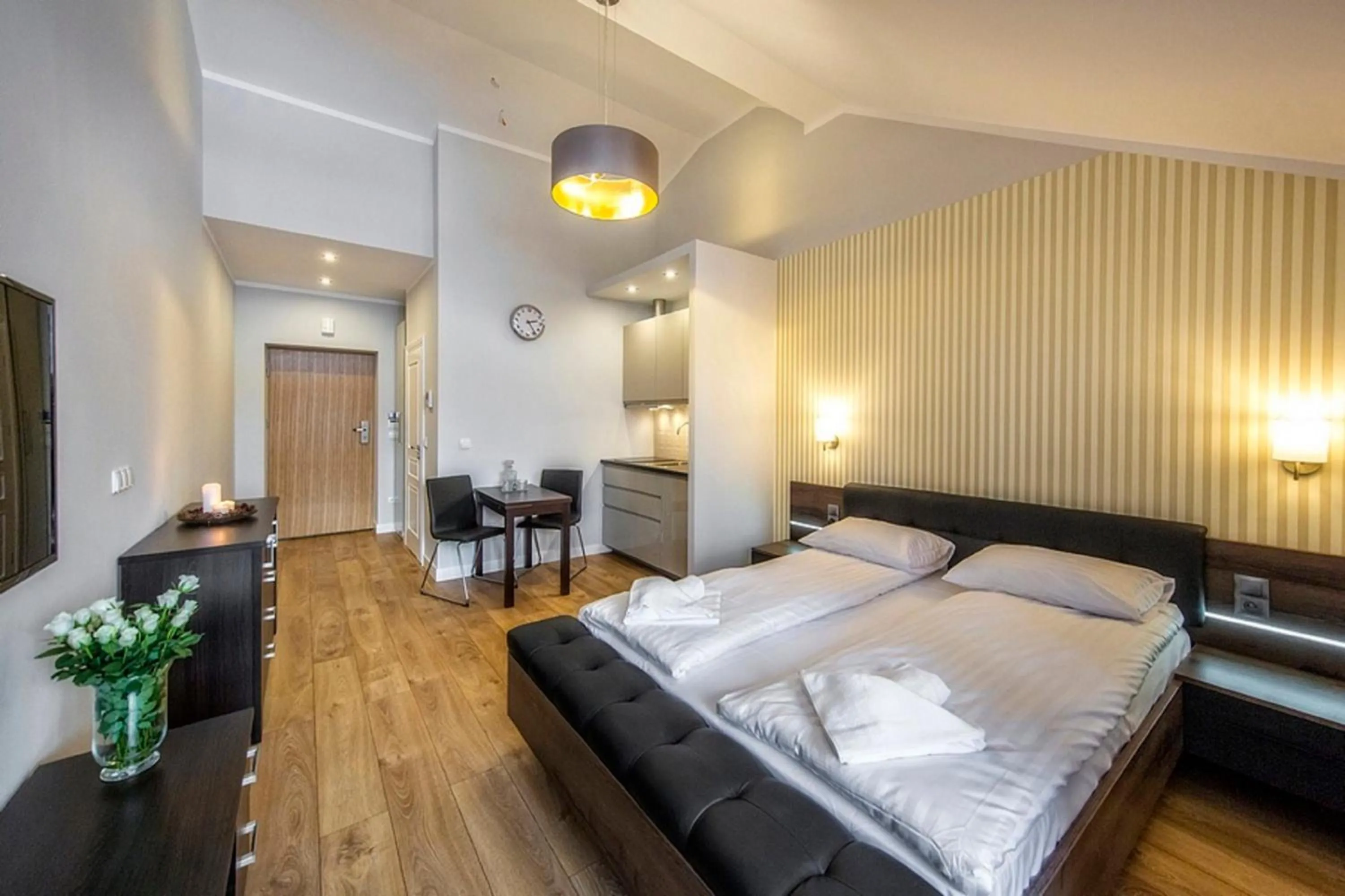 Living room, Bed in Giewont Krupówki SPA