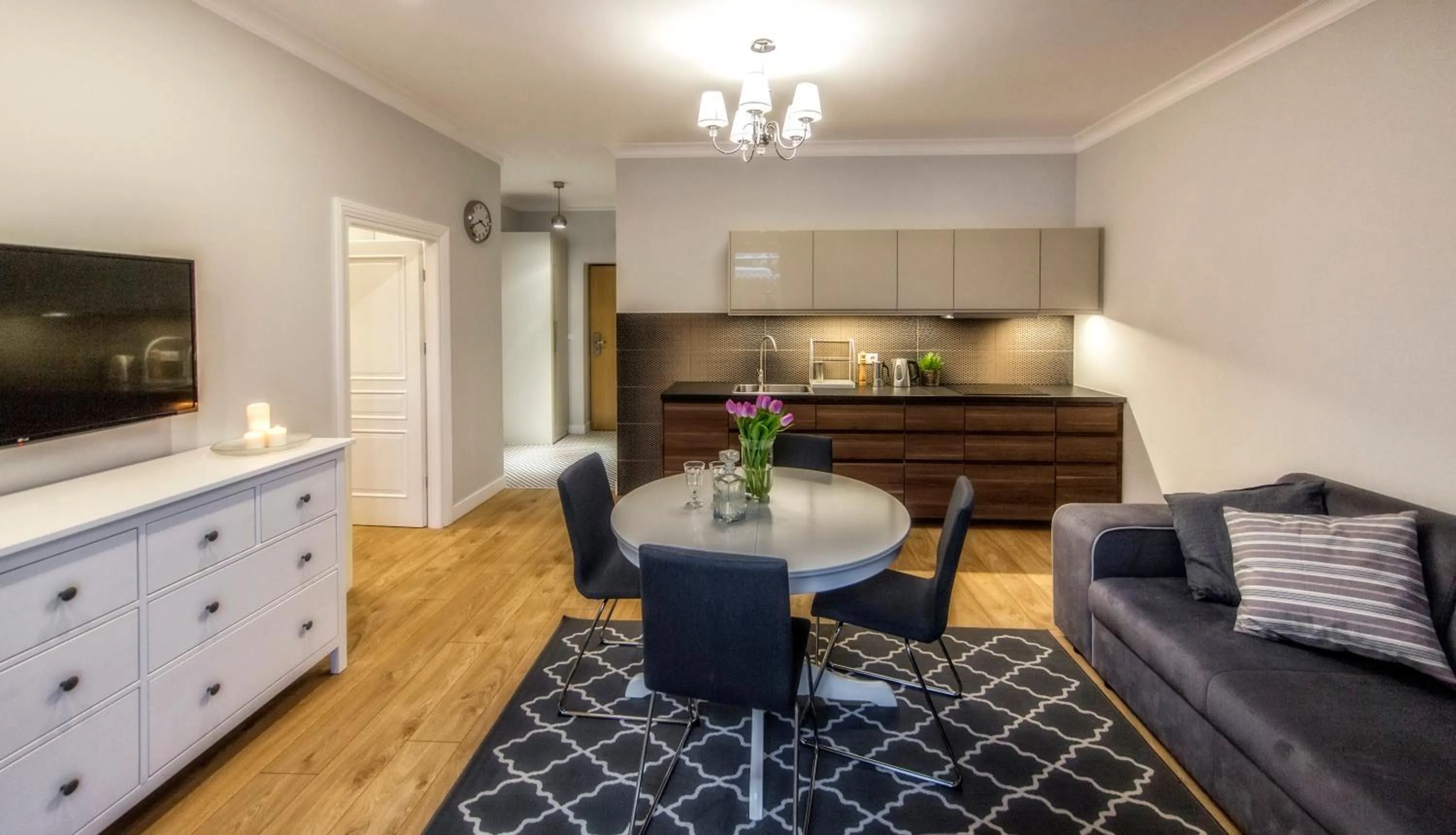 Living room in Giewont Krupówki SPA