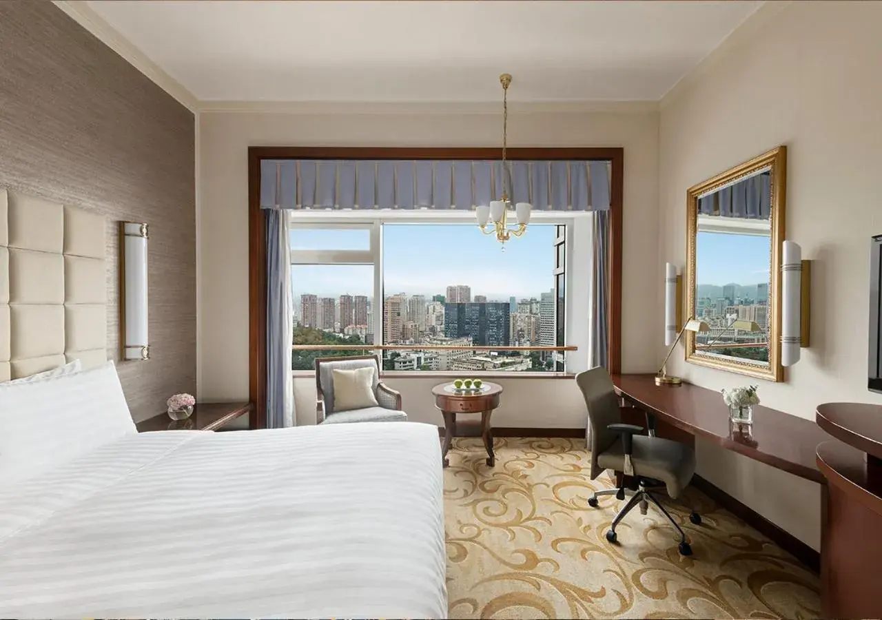 Horizon Deluxe Double Room in Shangri-La Fuzhou Horizon Deluxe Double Room in Shangri-La Fuzhou