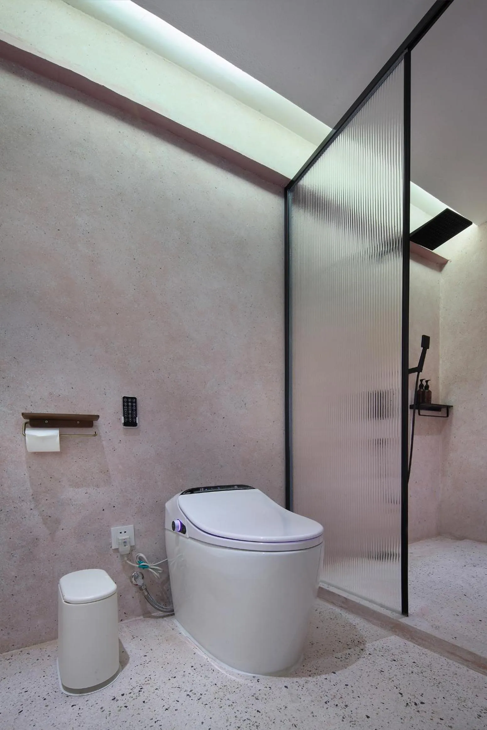 Shower in Sky Garden Inn