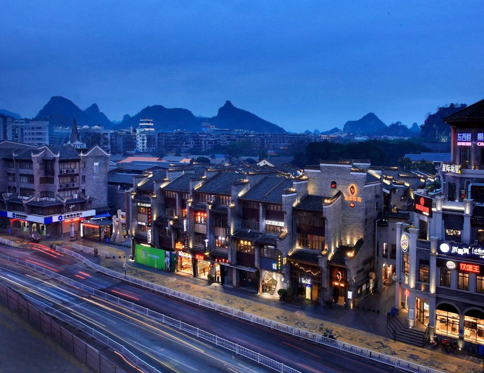 City view in Sky Garden Inn