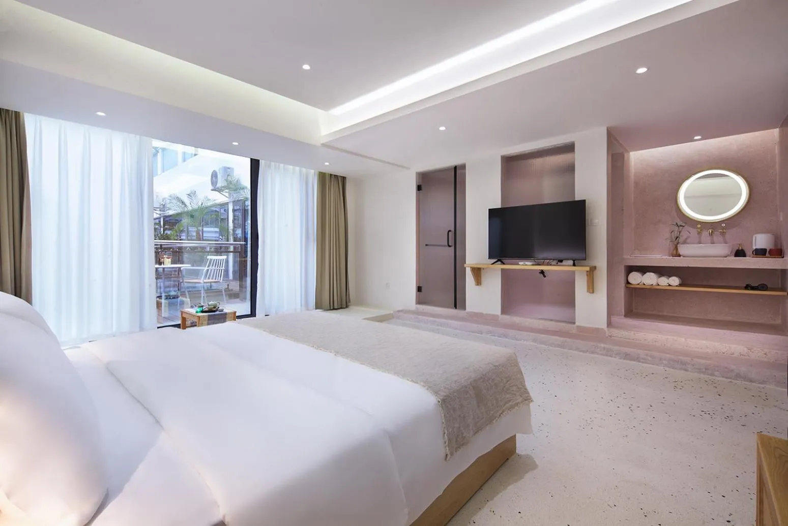 Photo of the whole room in Sky Garden Inn