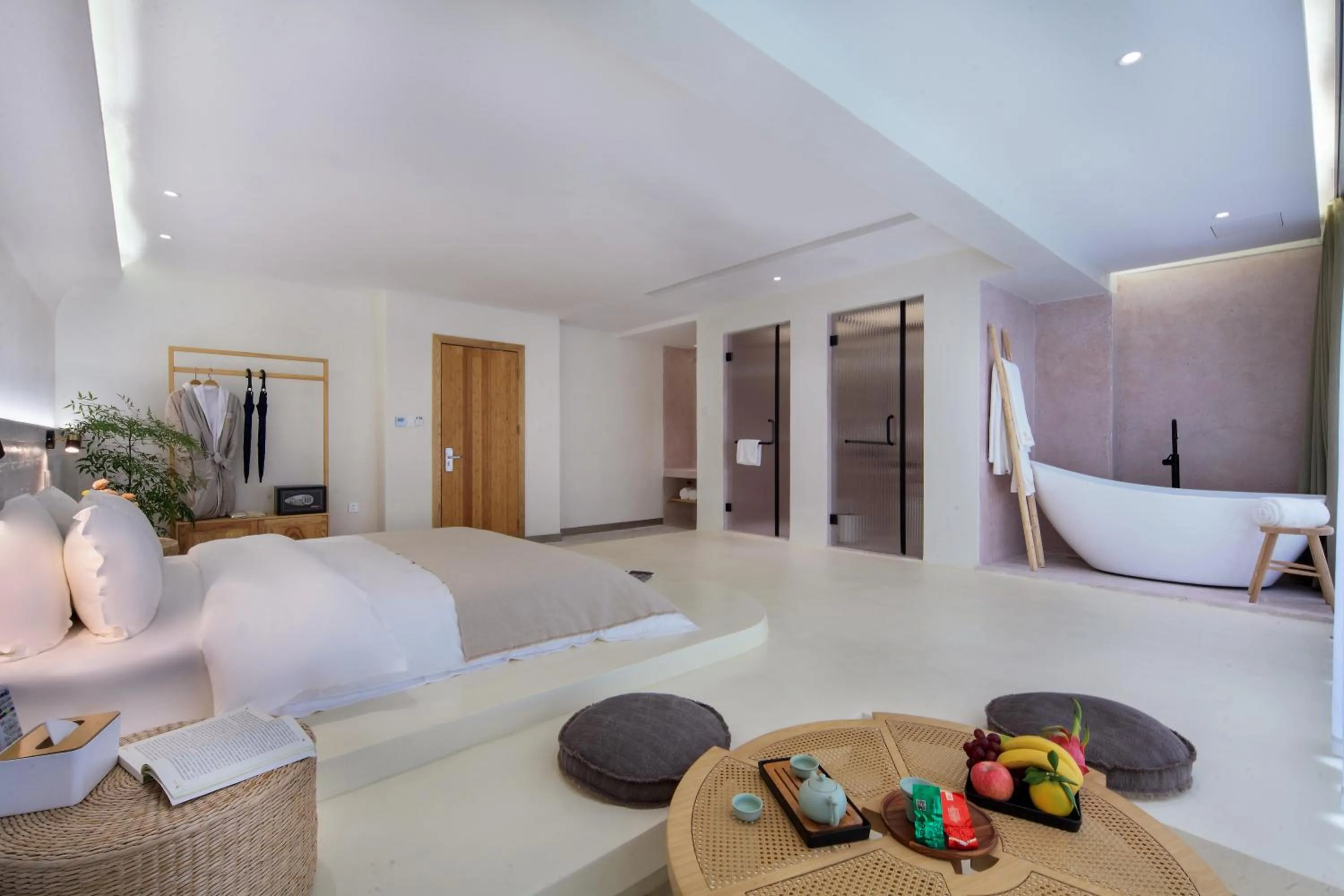 Bedroom in Sky Garden Inn