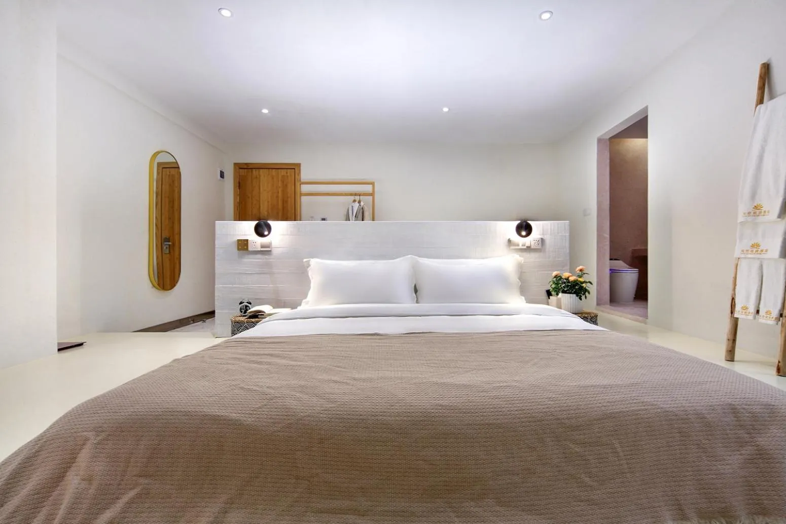 Photo of the whole room in Sky Garden Inn