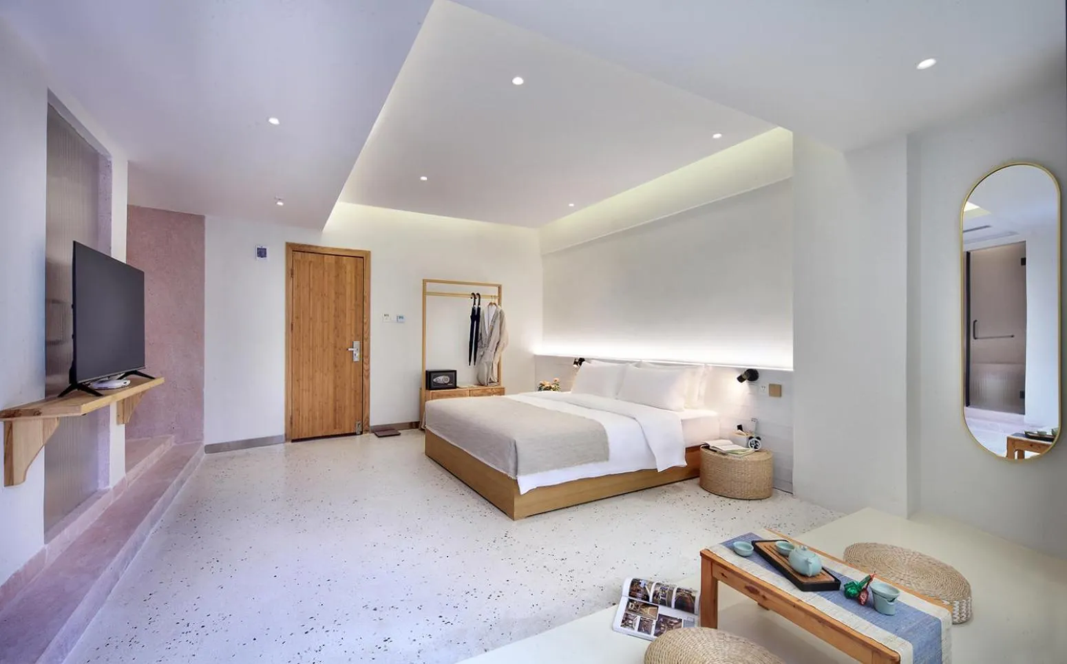 Bedroom in Sky Garden Inn