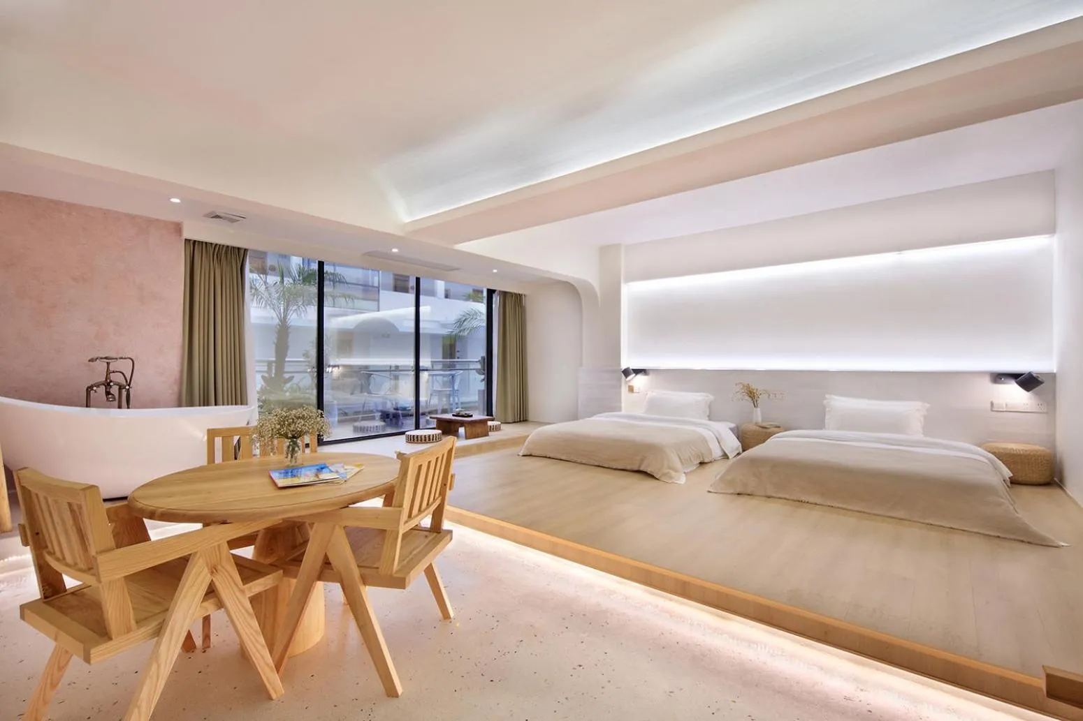 Photo of the whole room in Sky Garden Inn