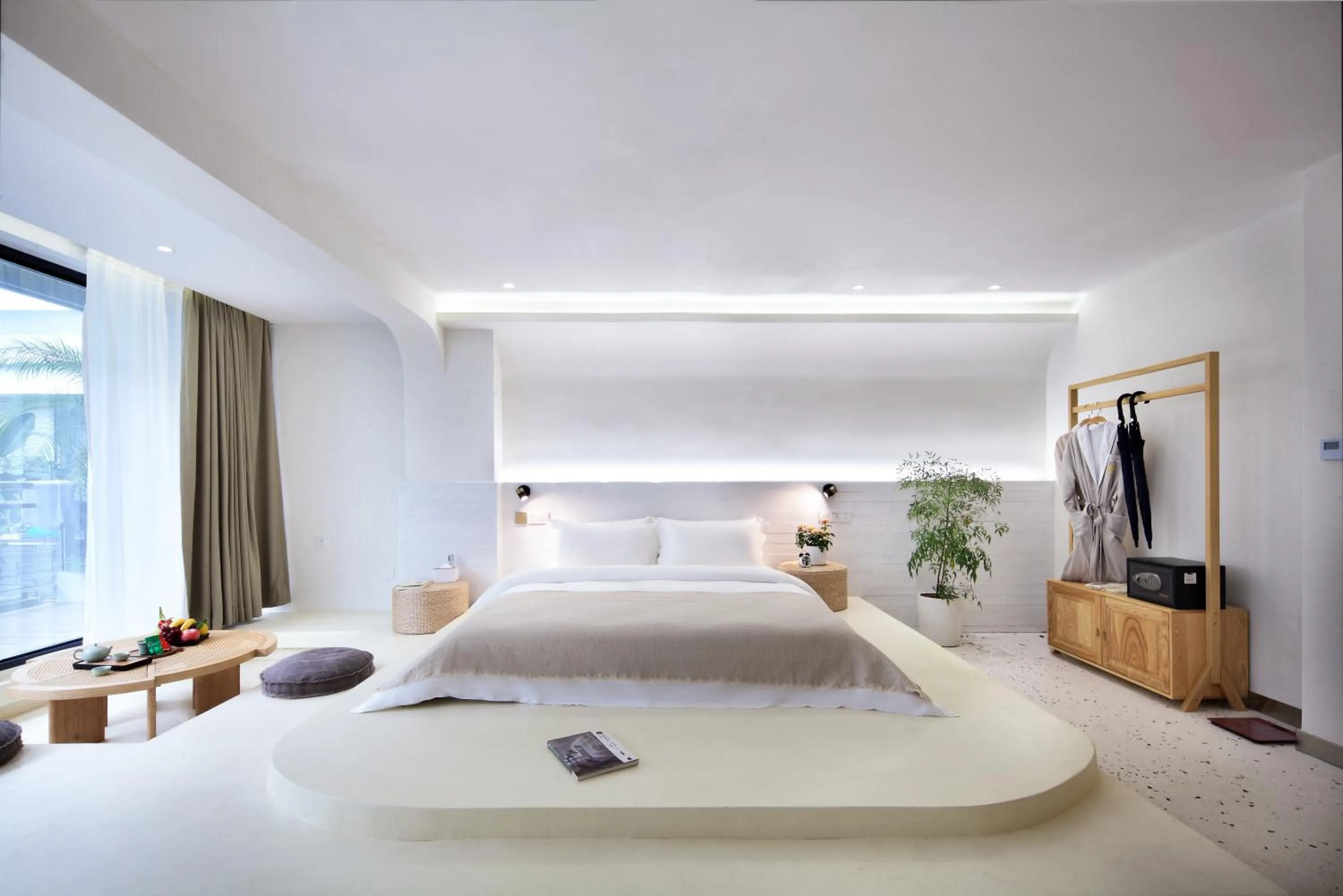 Bedroom in Sky Garden Inn