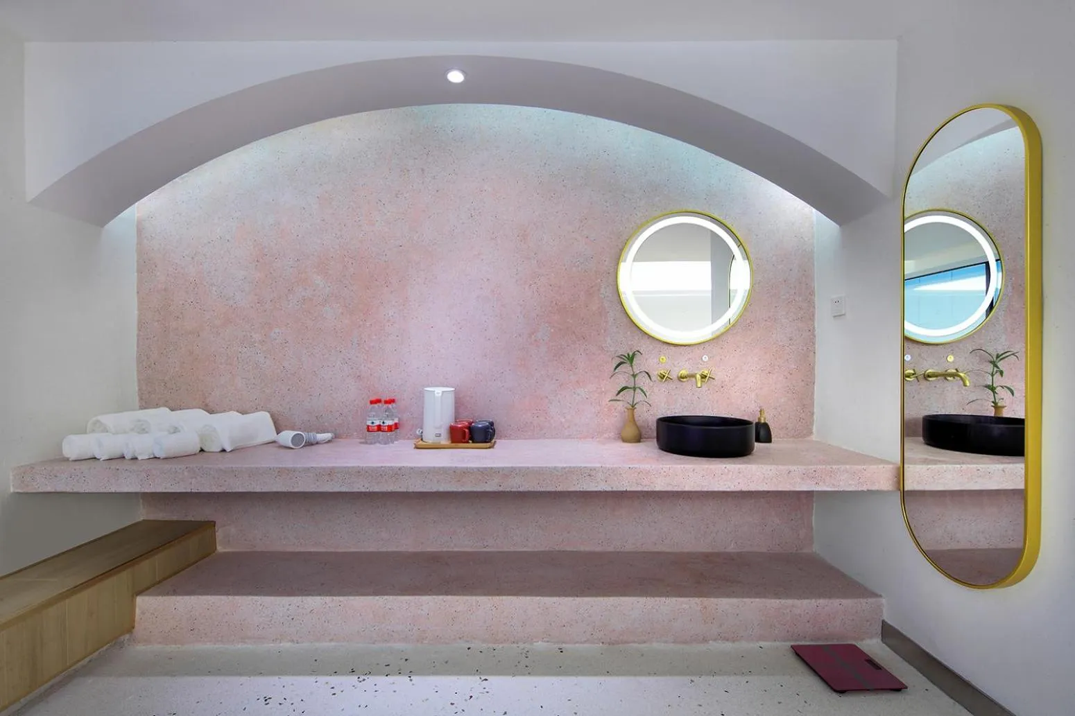 Bathroom in Sky Garden Inn