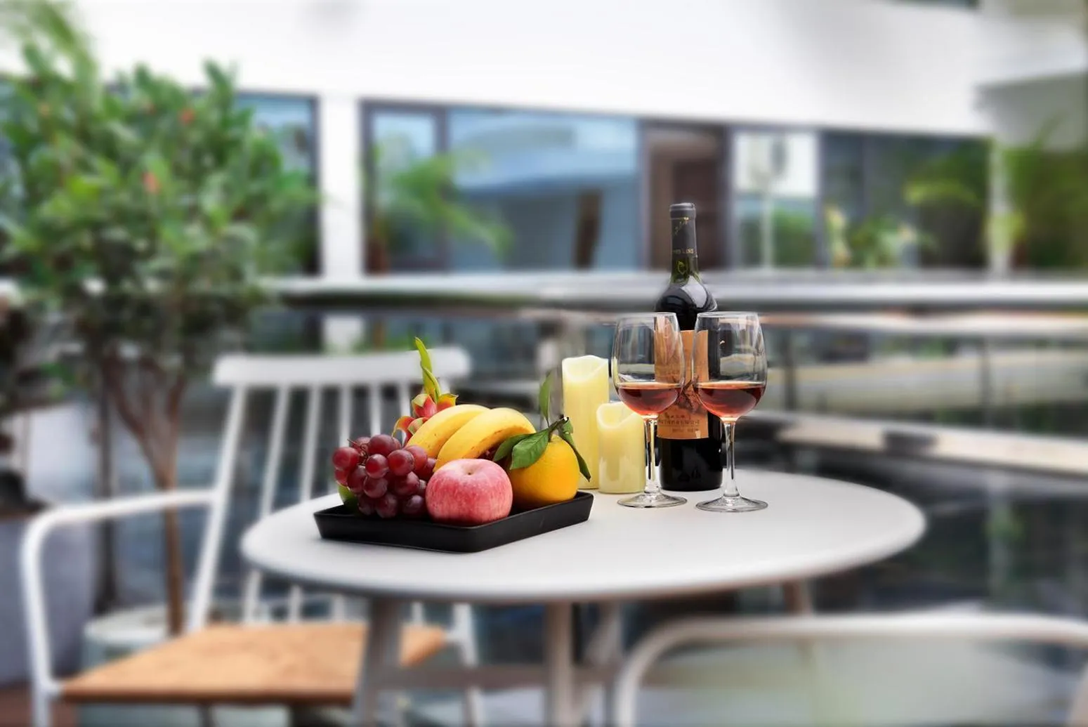 Food in Sky Garden Inn