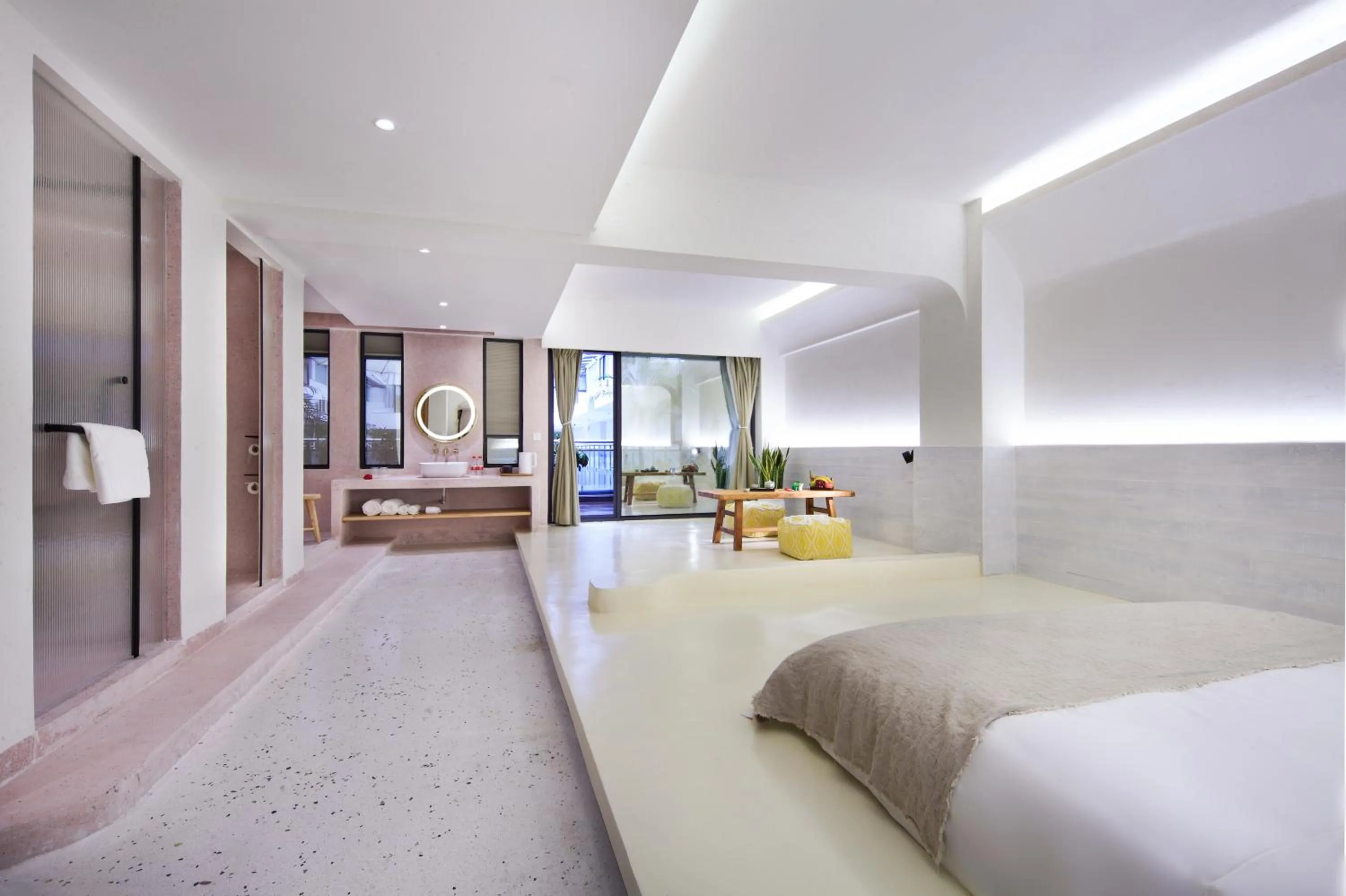 Photo of the whole room in Sky Garden Inn