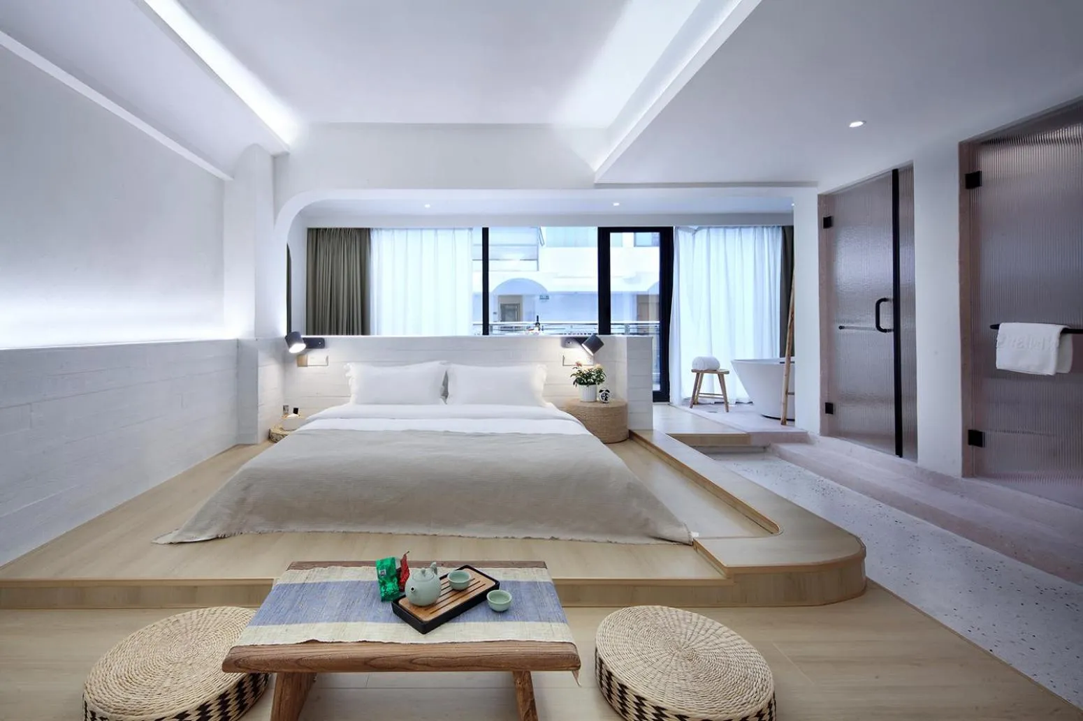 Photo of the whole room in Sky Garden Inn