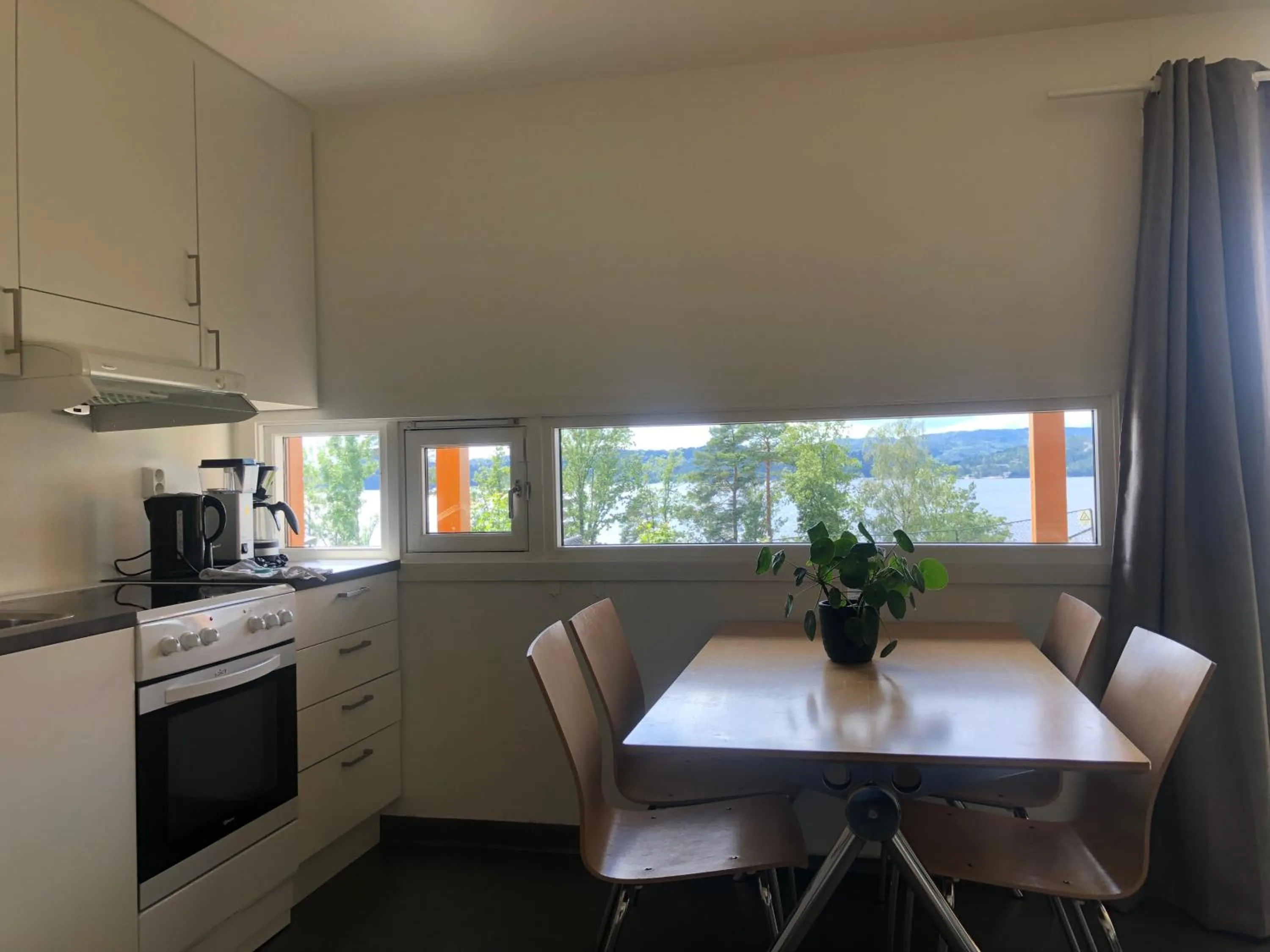 Kitchen or kitchenette in Ansgar Summerhotel