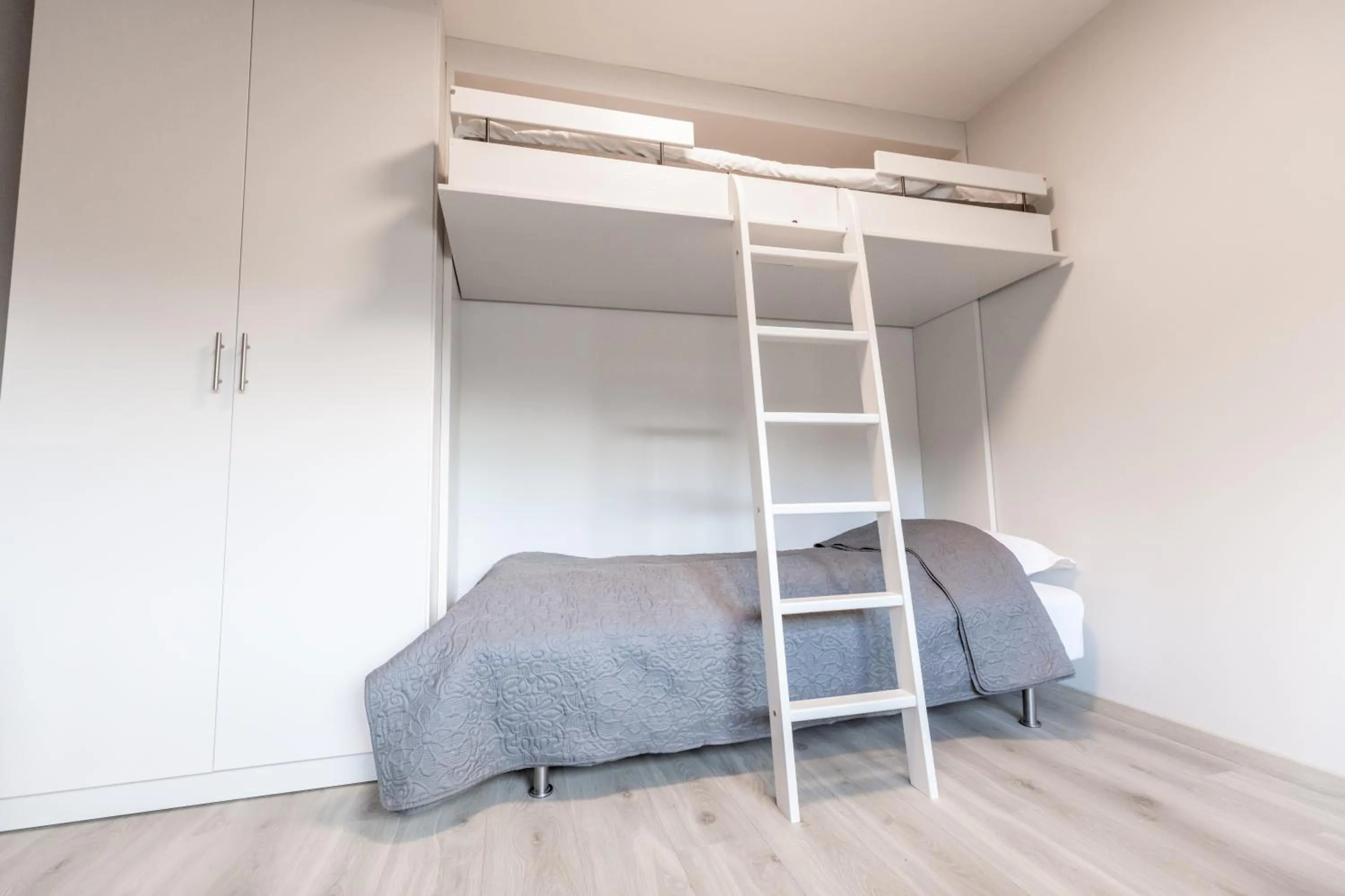 Bed in Ansgar Summerhotel