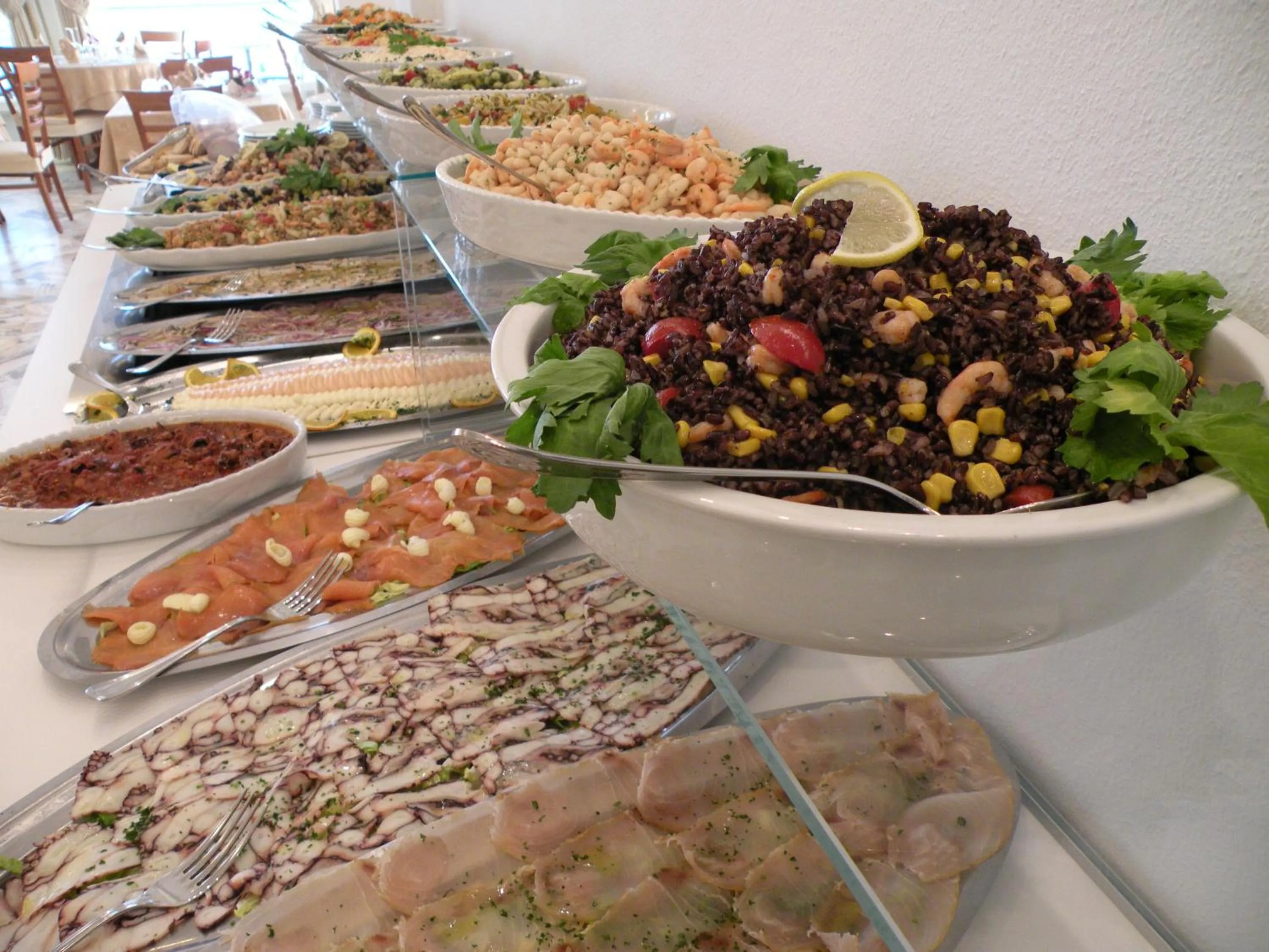 Restaurant/places to eat in Hotel Parrini